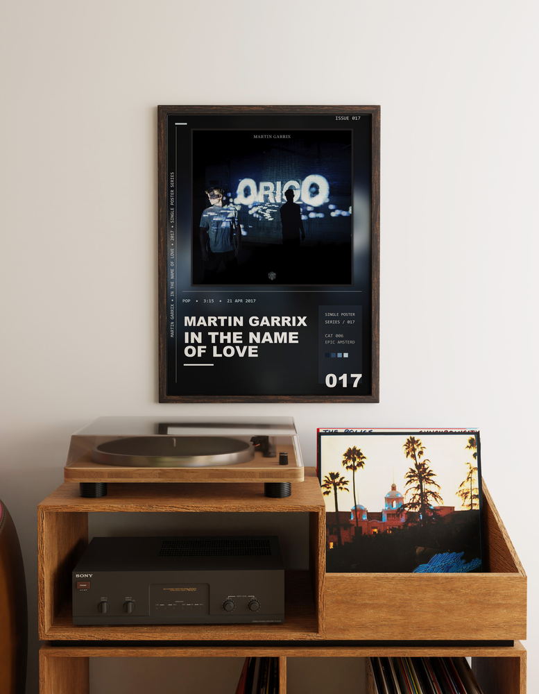 Music poster: Martin Garrix - In the Name of Love