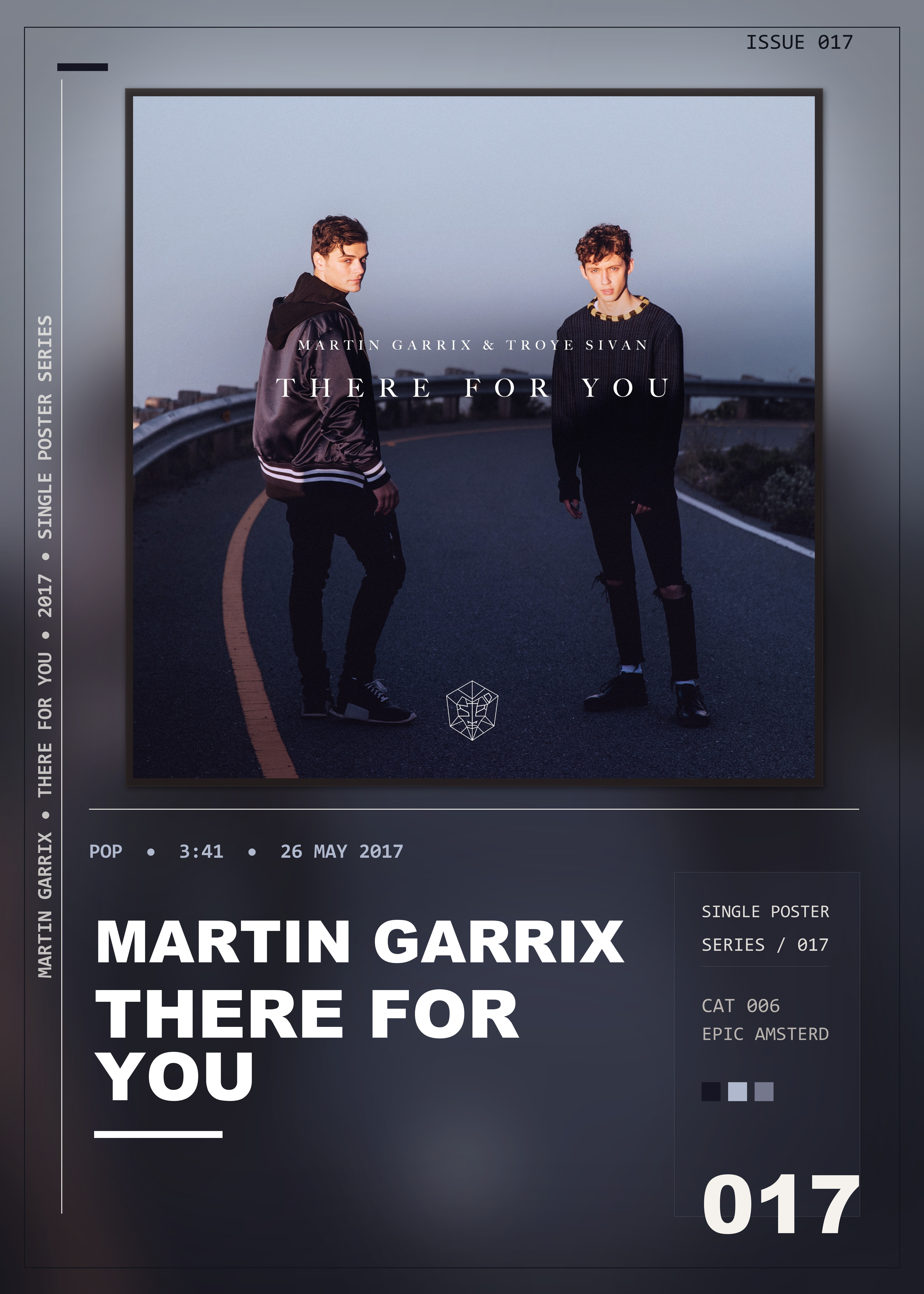 Music poster: Martin Garrix - There for You