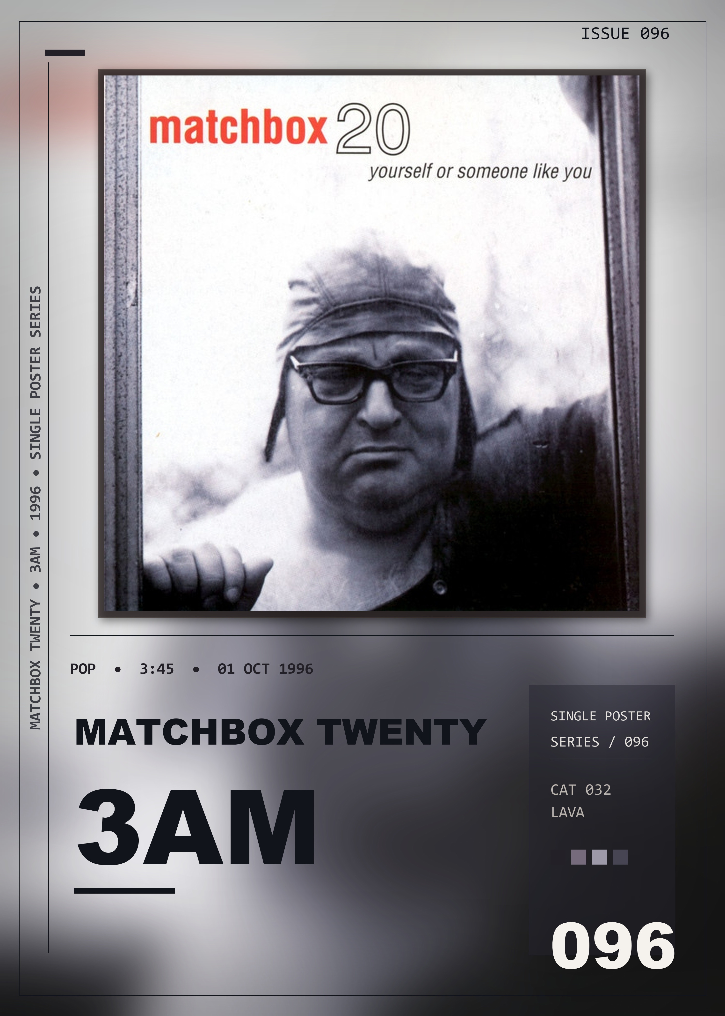 Music poster: Matchbox Twenty - 3AM