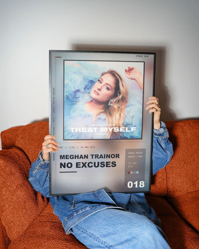 Music poster: Meghan Trainor - NO EXCUSES
