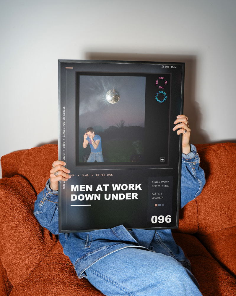 Music poster: Men At Work - Down Under