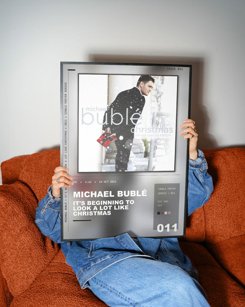 Music poster: Michael Bublé - Its Beginning to Look a Lot Like Christmas