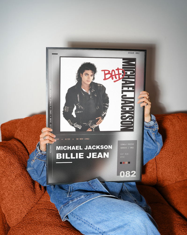 Music poster: Michael Jackson - Billie Jean