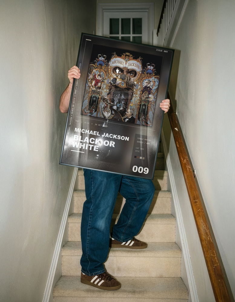 Music poster: Michael Jackson - Black or White