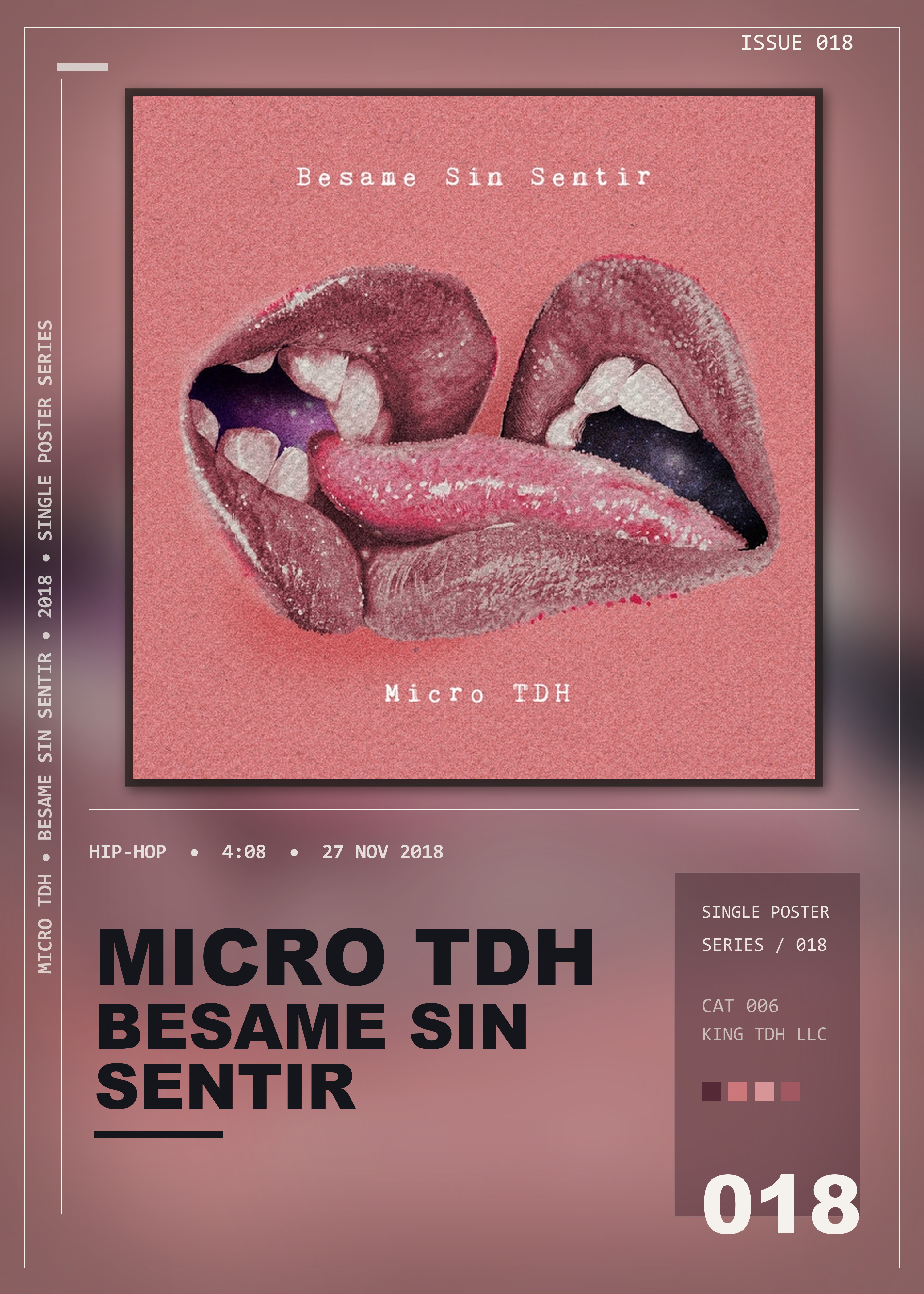 Music poster: Micro Tdh - Besame Sin Sentir