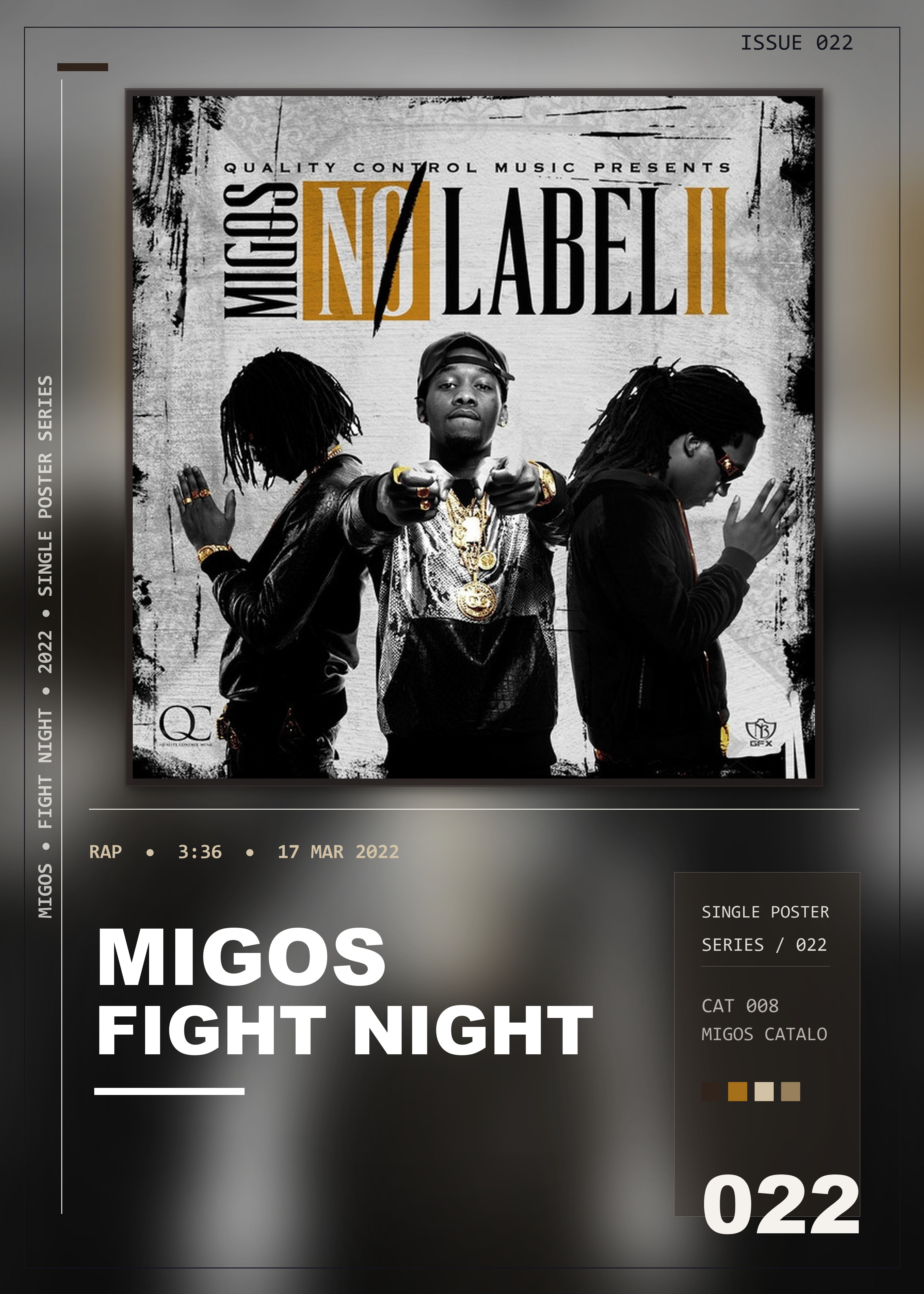 Music poster: Migos - Fight Night