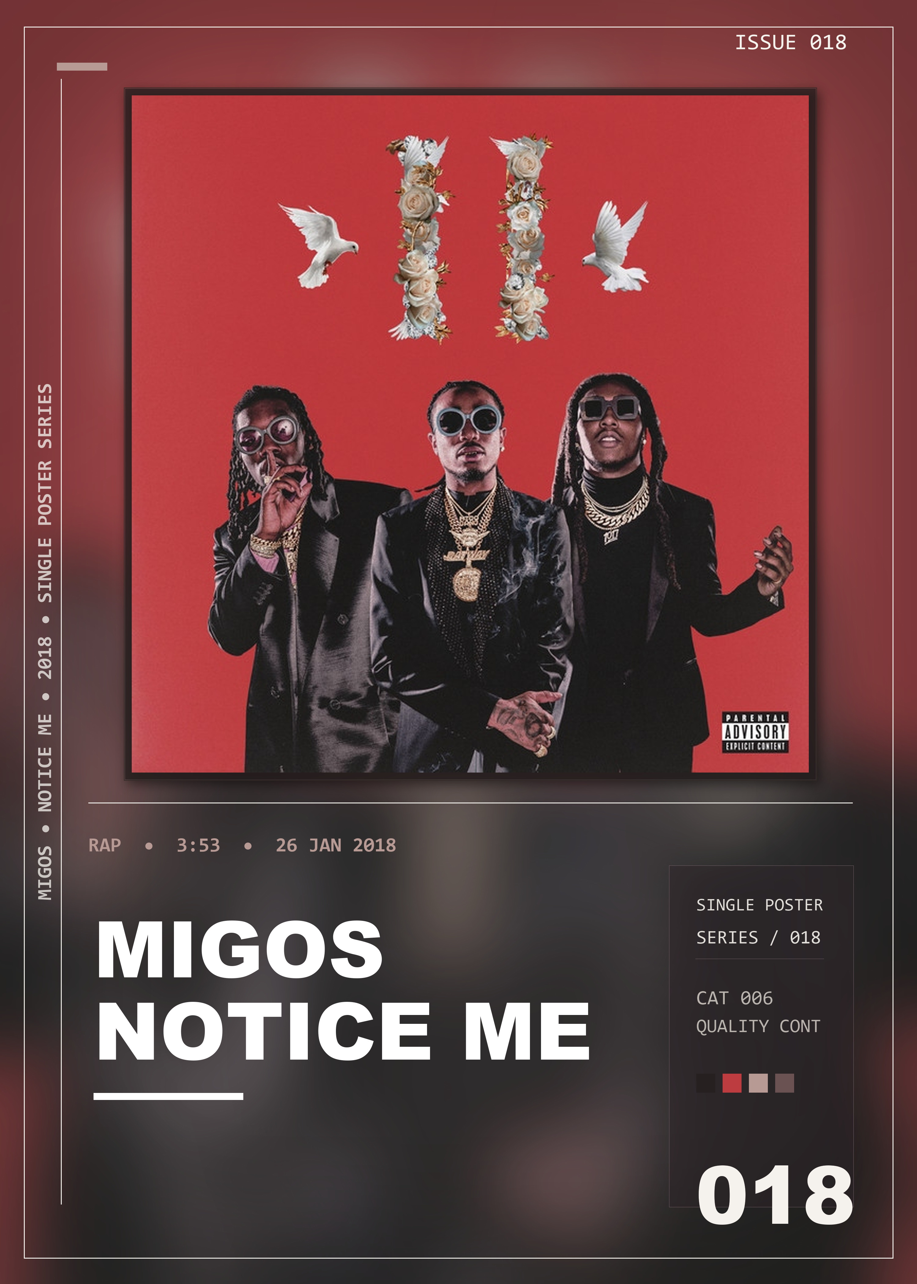 Music poster: Migos - Notice Me