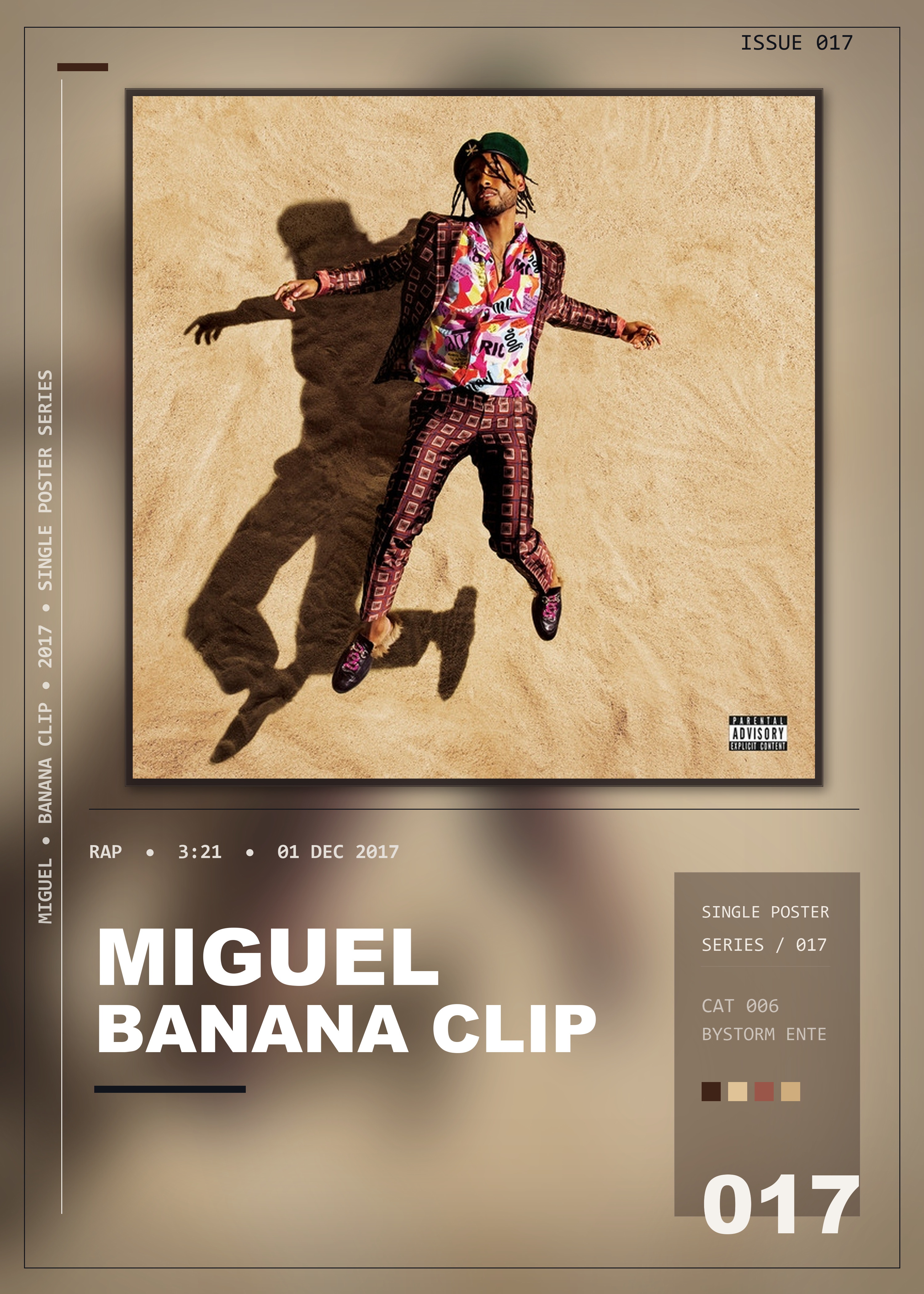Music poster: Miguel - Banana Clip