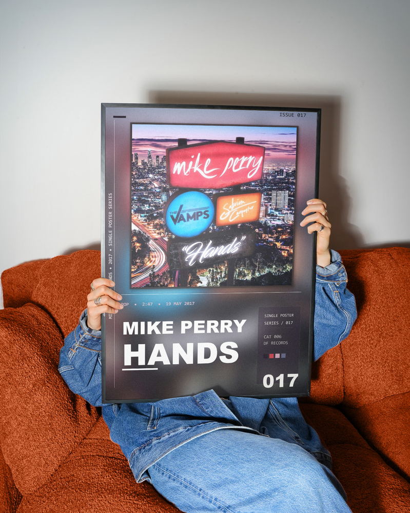 Music poster: Mike Perry - Hands