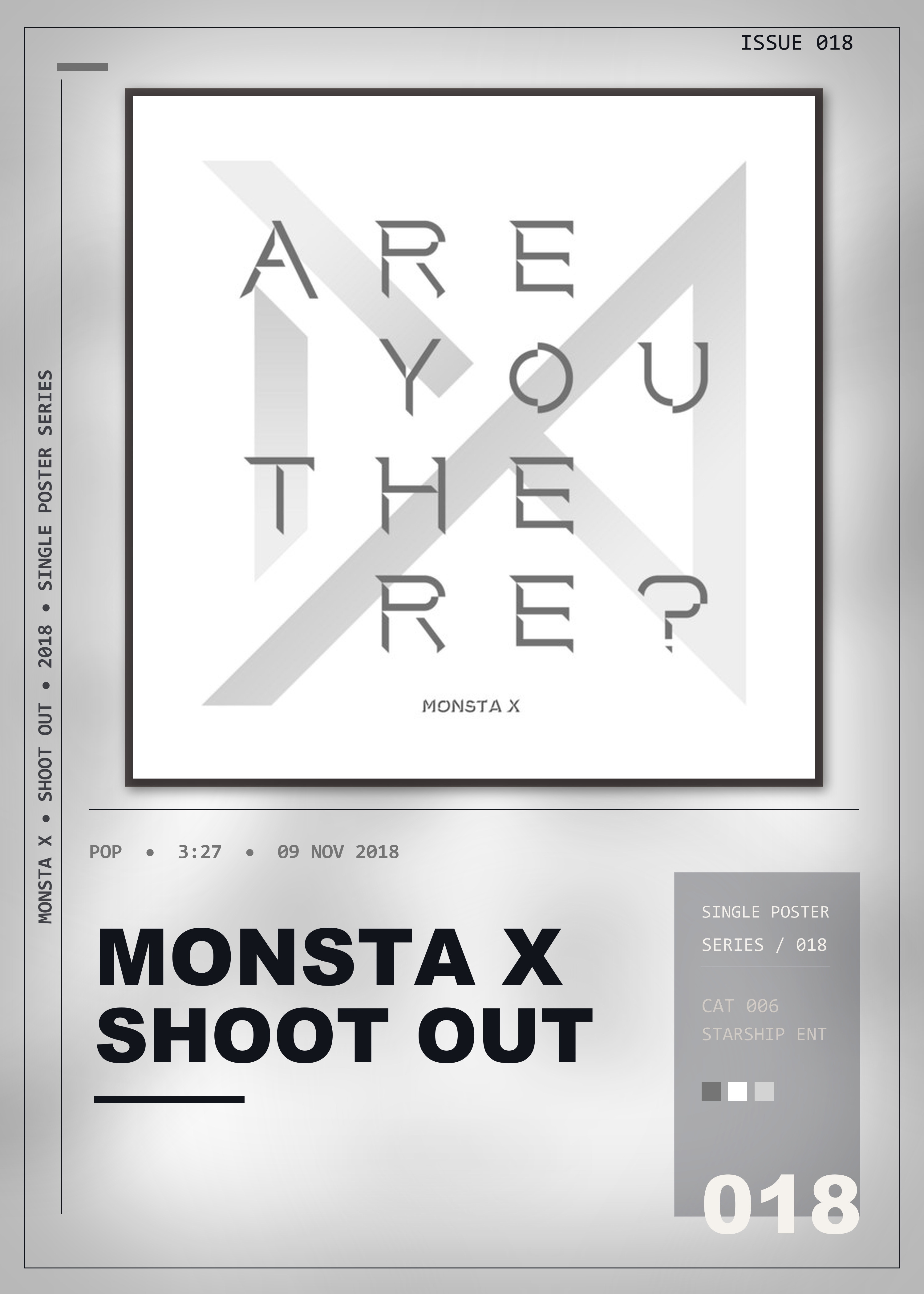 Music poster: Monsta X - Shoot Out