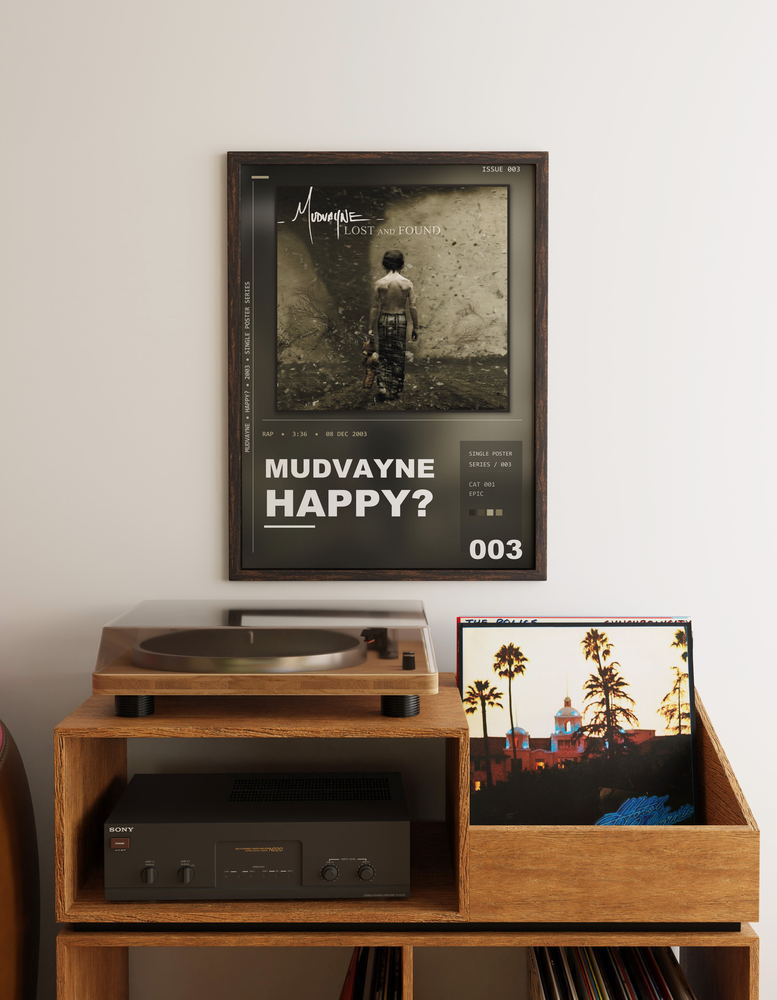 Music poster: Mudvayne - Happy
