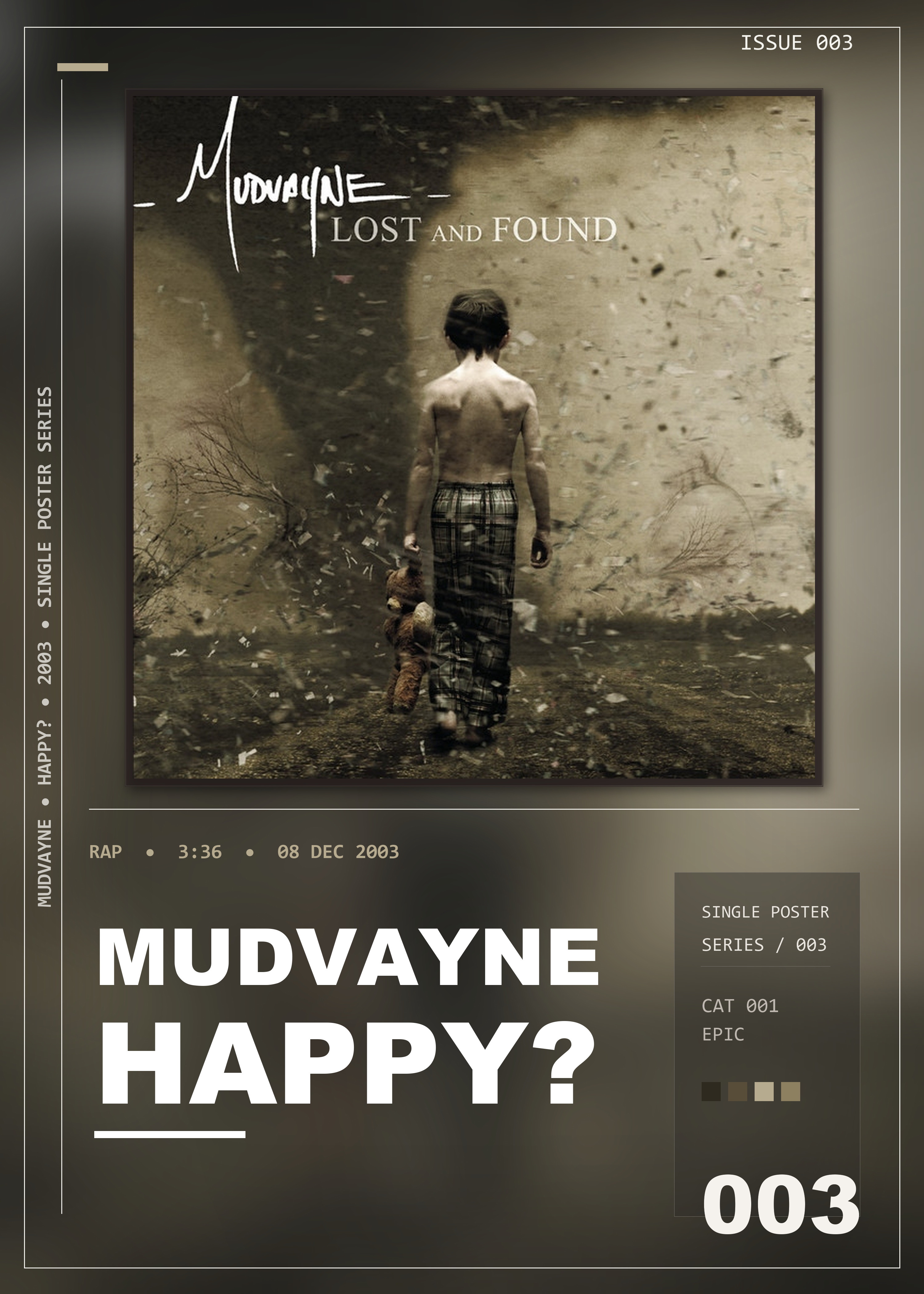 Music poster: Mudvayne - Happy