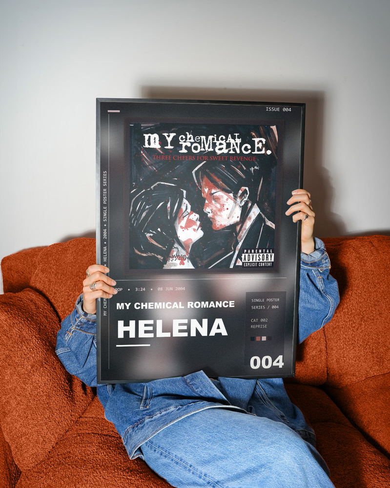 Music poster: My Chemical Romance - Helena So Long Goodnight