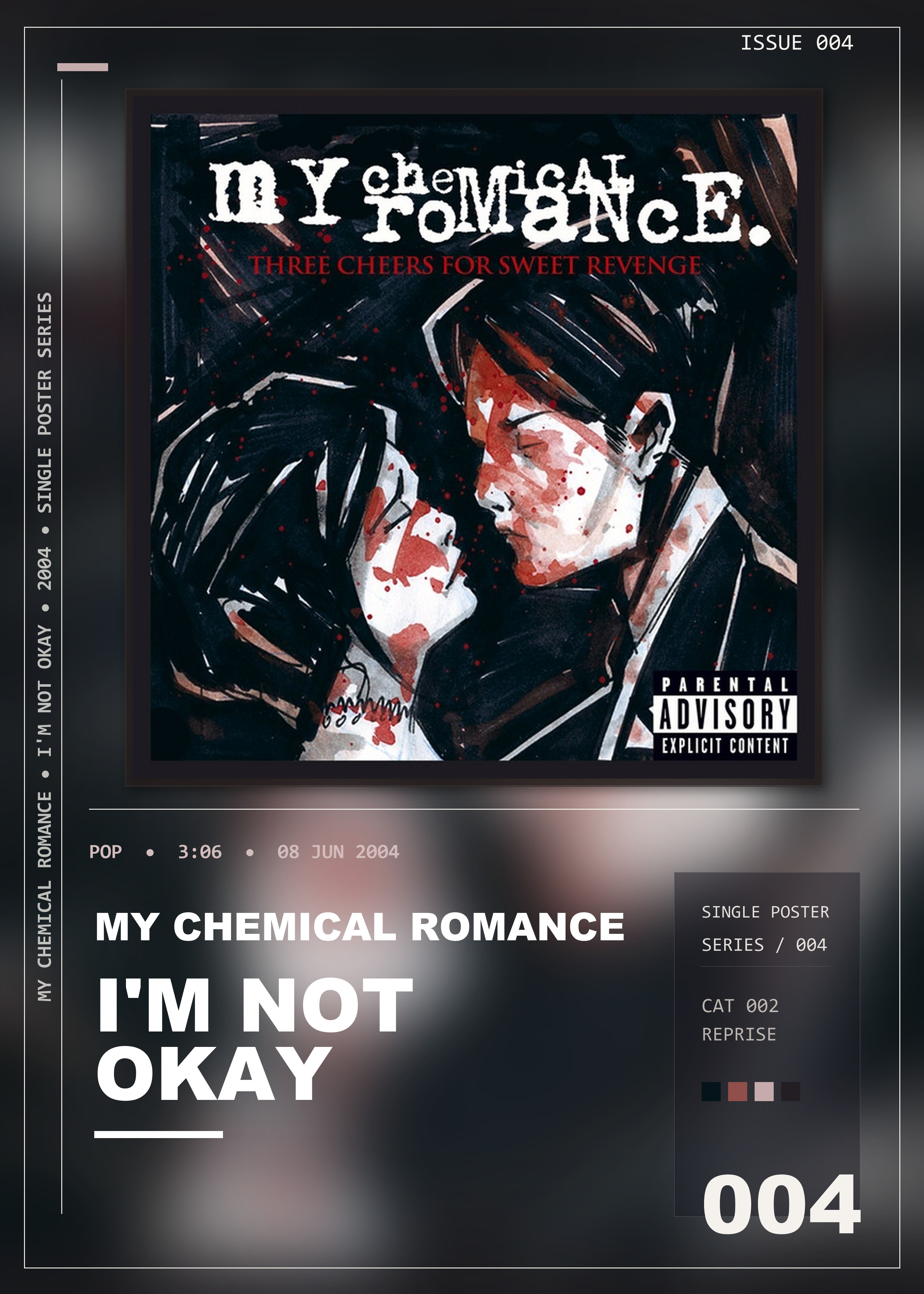 Music poster: My Chemical Romance - Im Not Okay I Promise