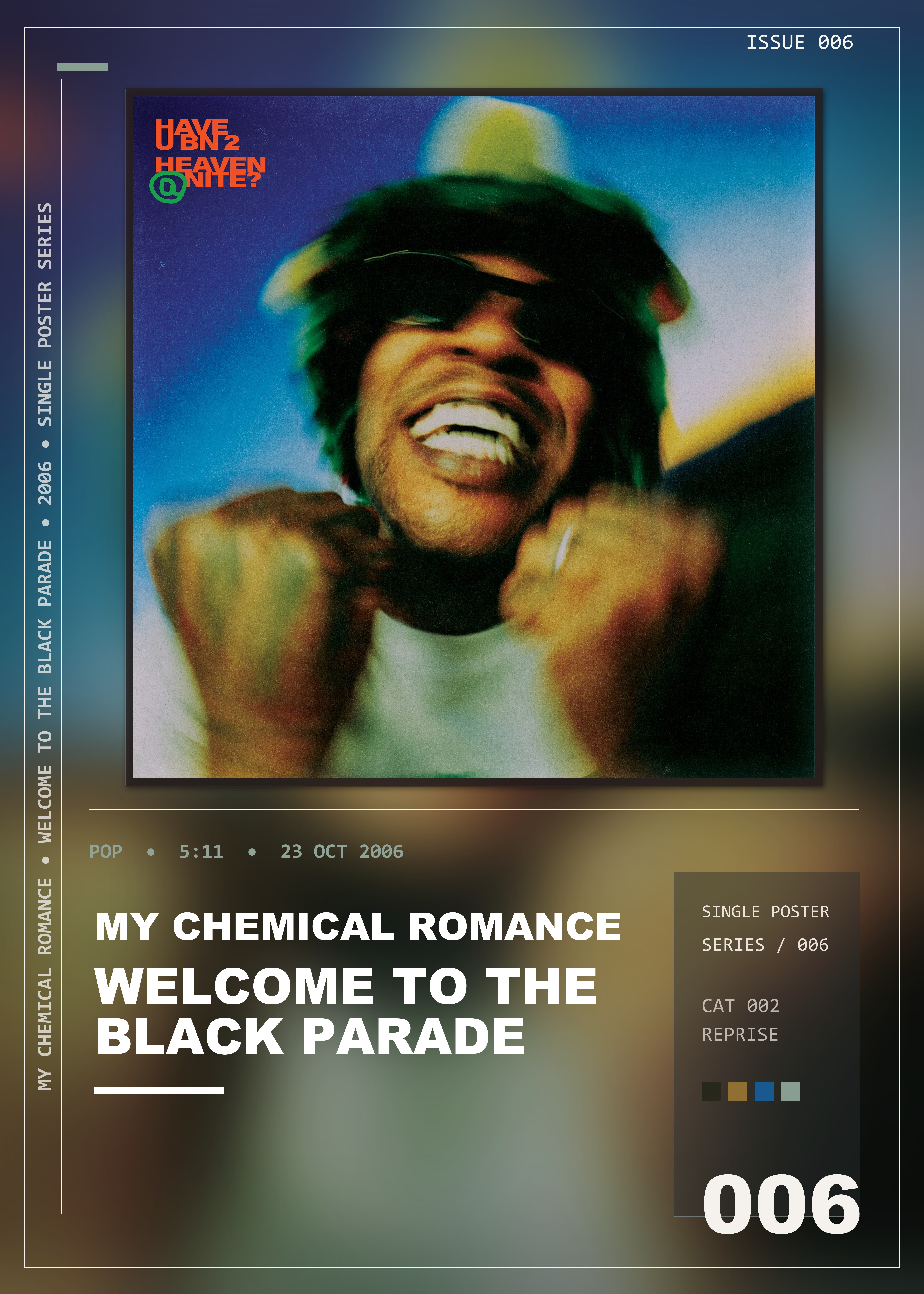 Music poster: My Chemical Romance - Welcome to the Black Parade