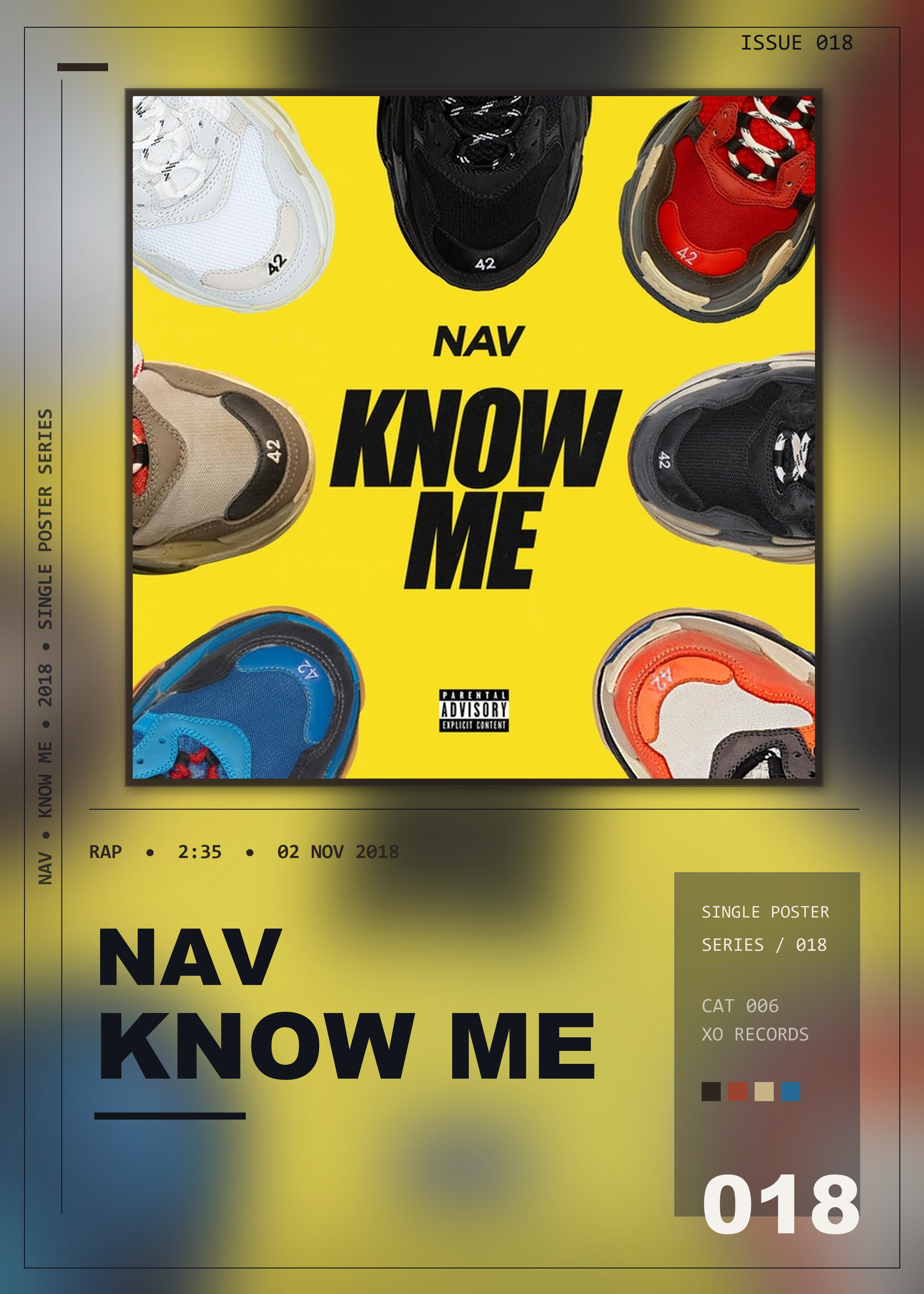 Music poster: NAV - Know Me