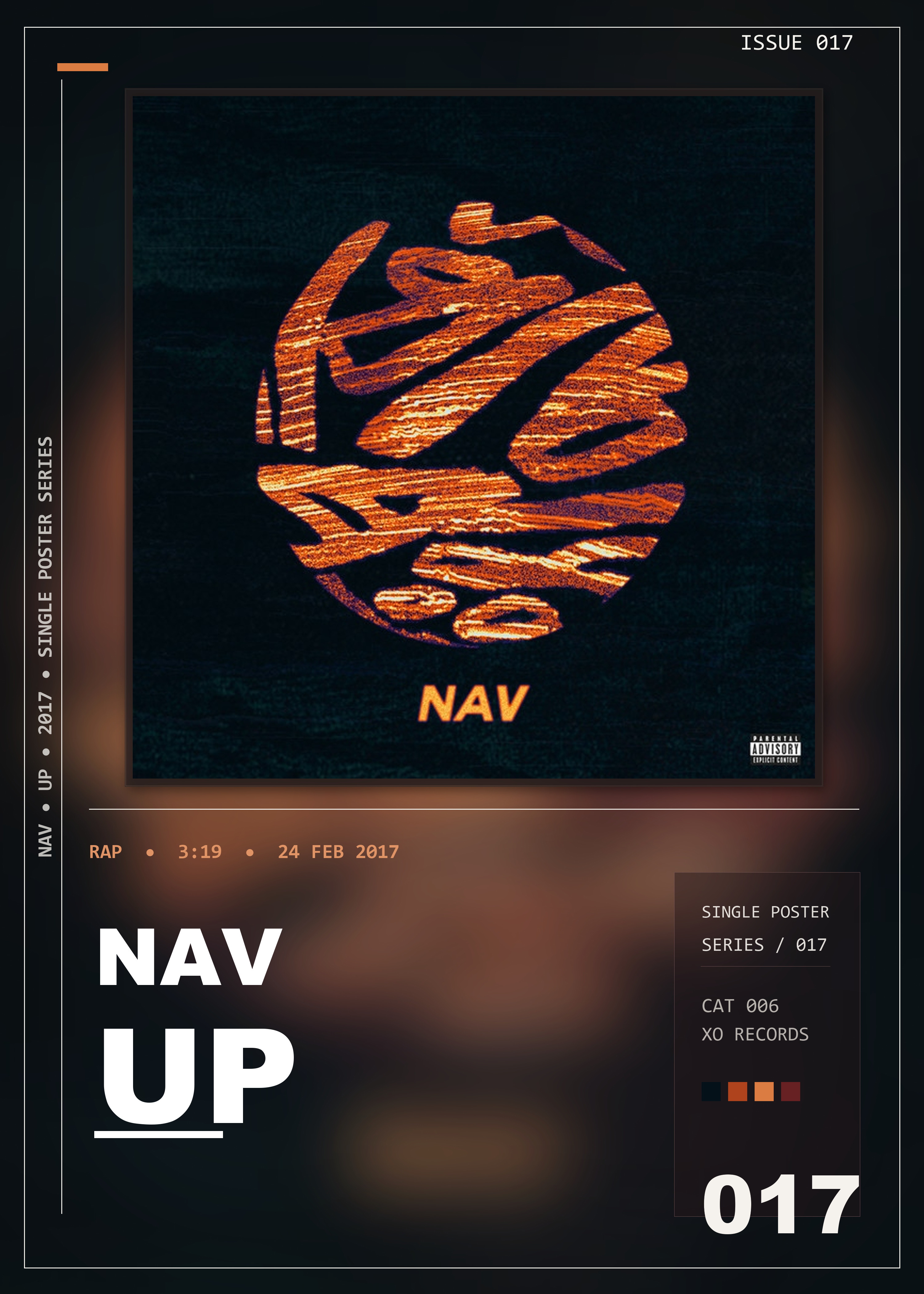 Music poster: NAV - Up