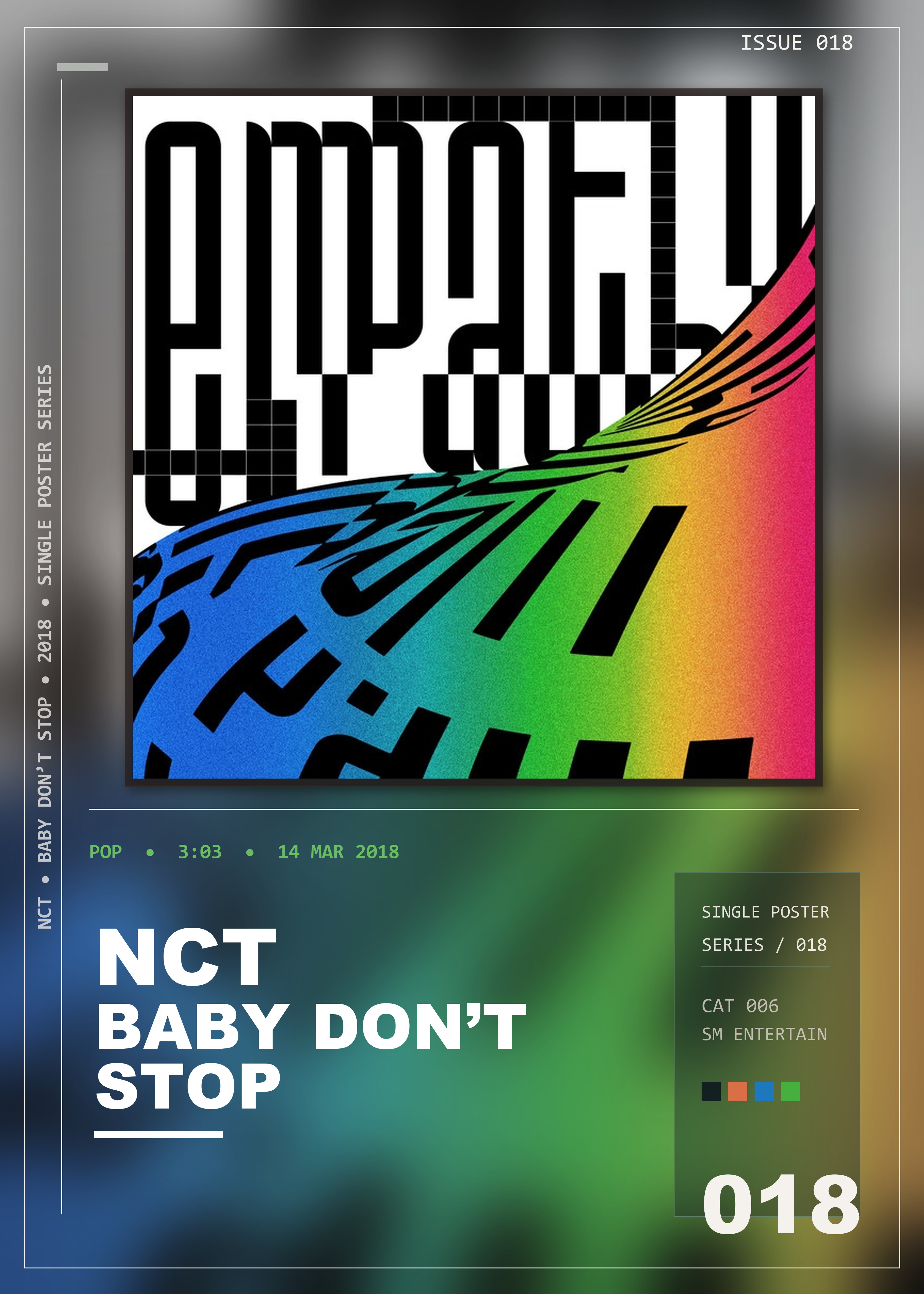 Music poster: NCT - Baby Dont Stop
