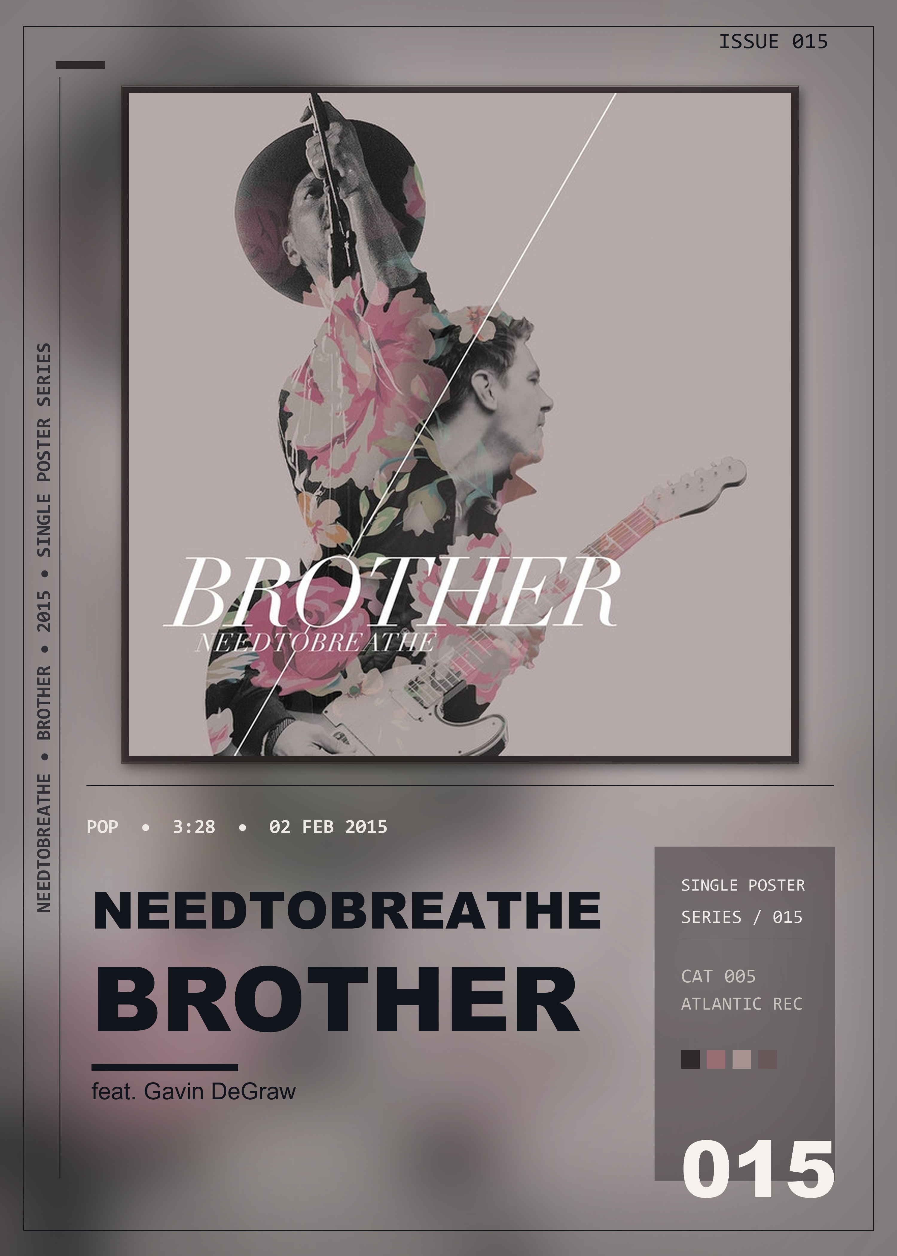 Music poster: NEEDTOBREATHE - Brother feat Gavin DeGraw