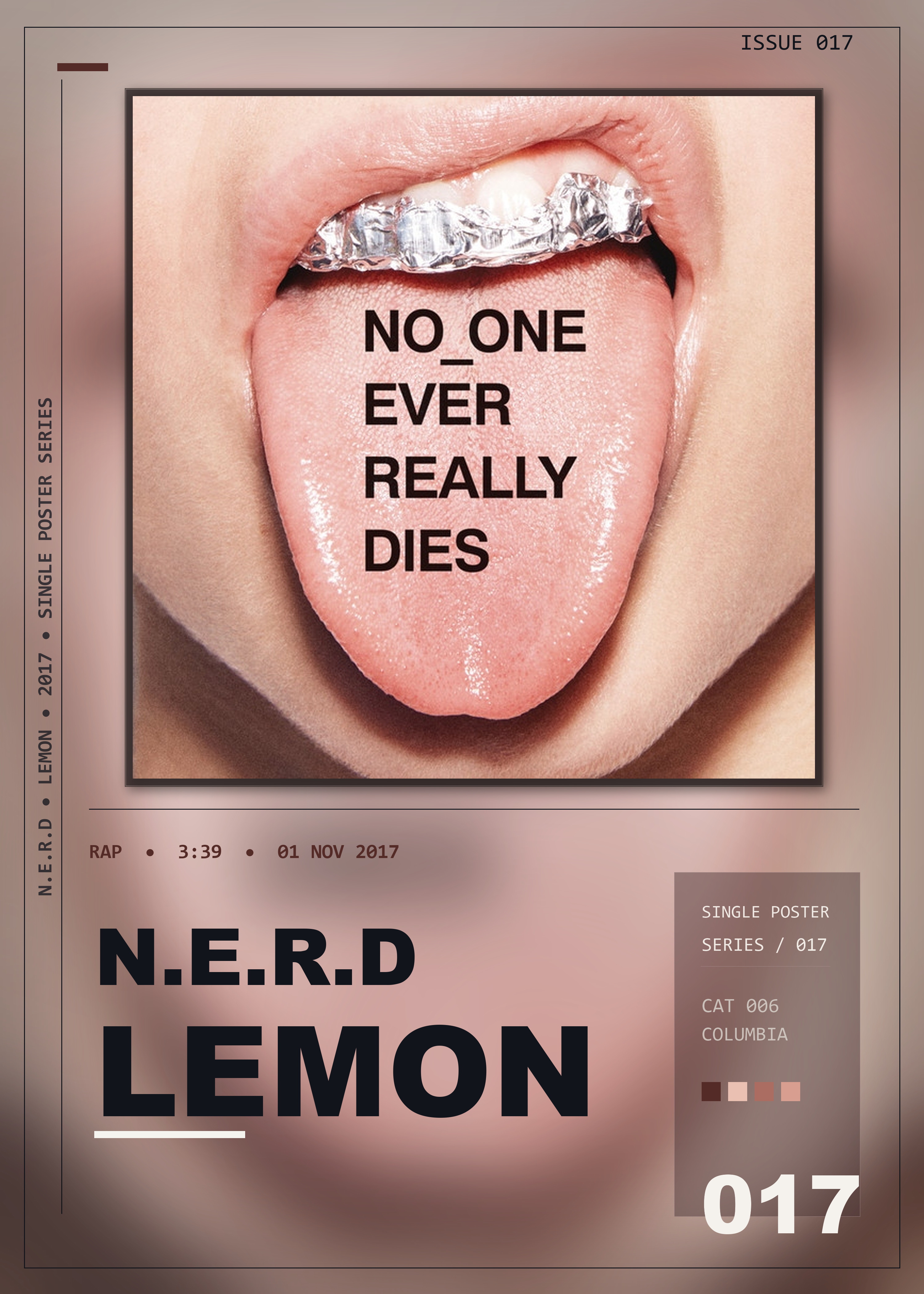 Music poster: NERD - Lemon