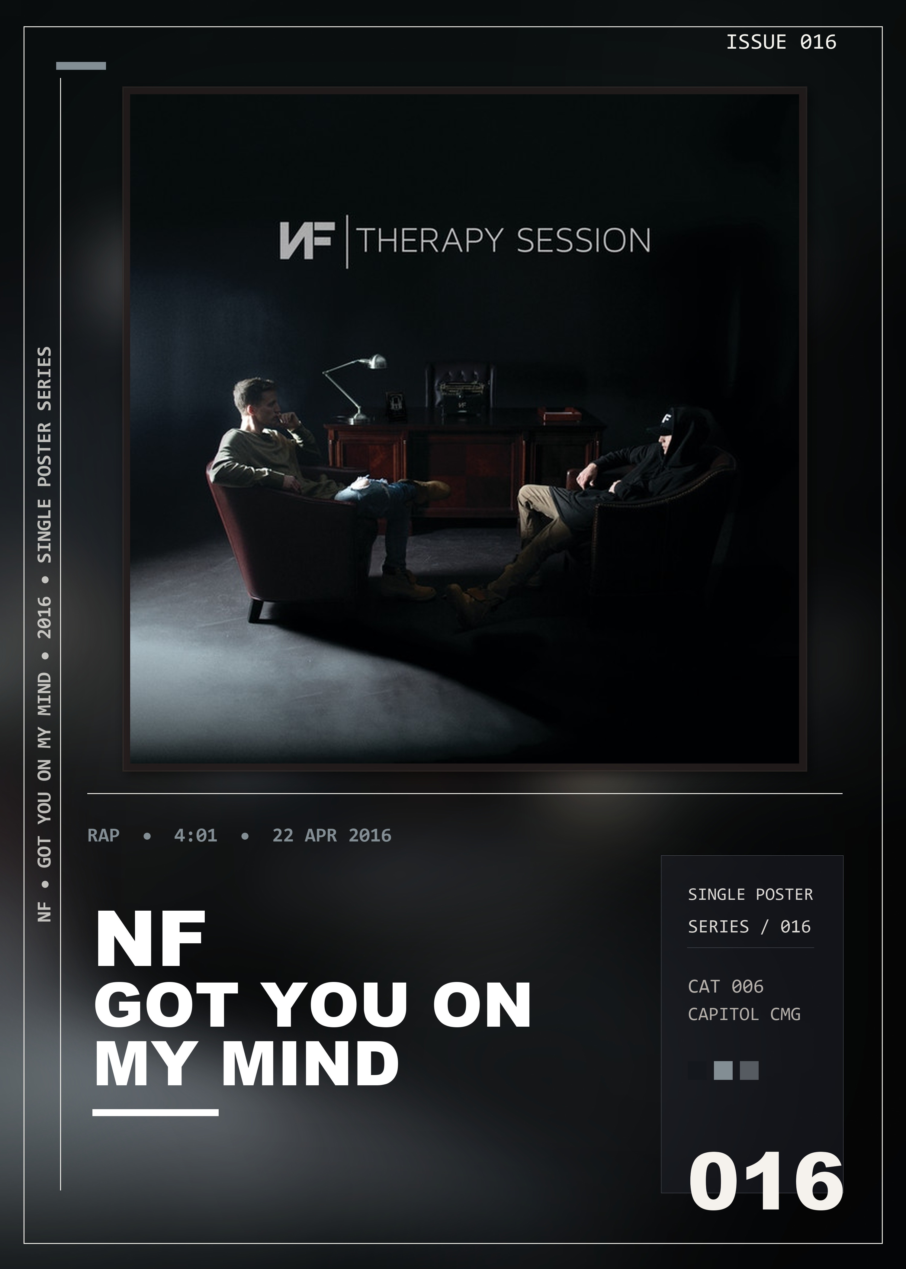 Music poster: NF - Got You On My Mind