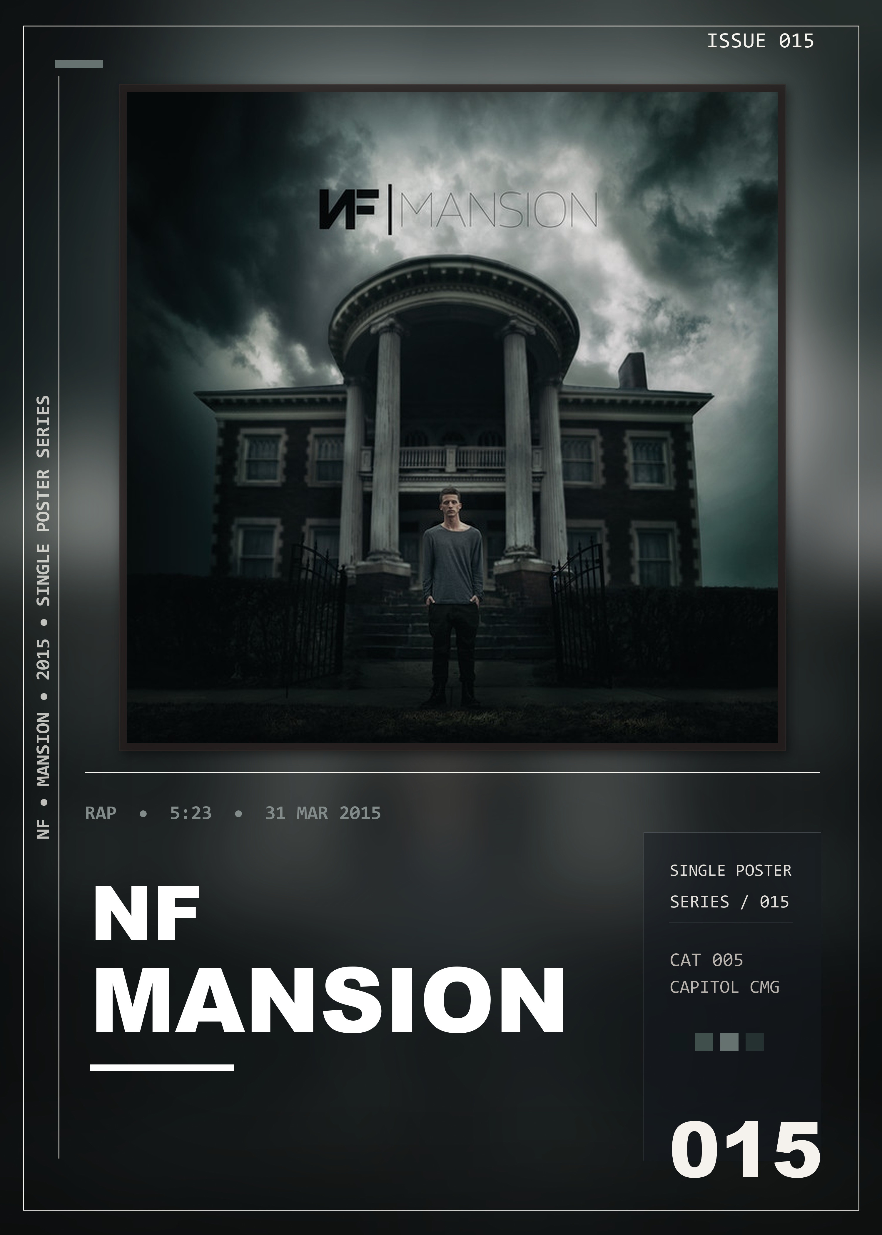 Music poster: NF - Mansion