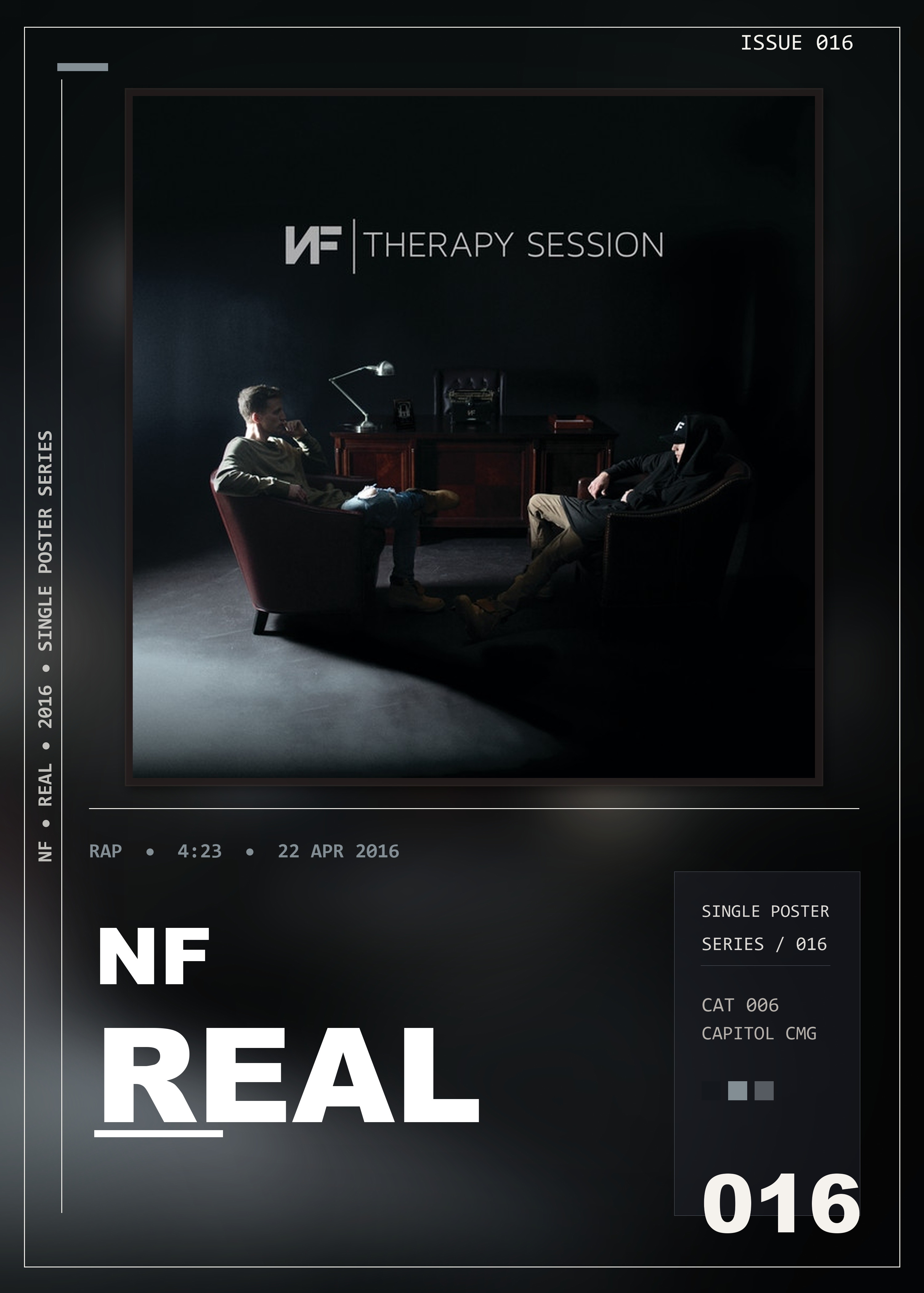 Music poster: NF - Real
