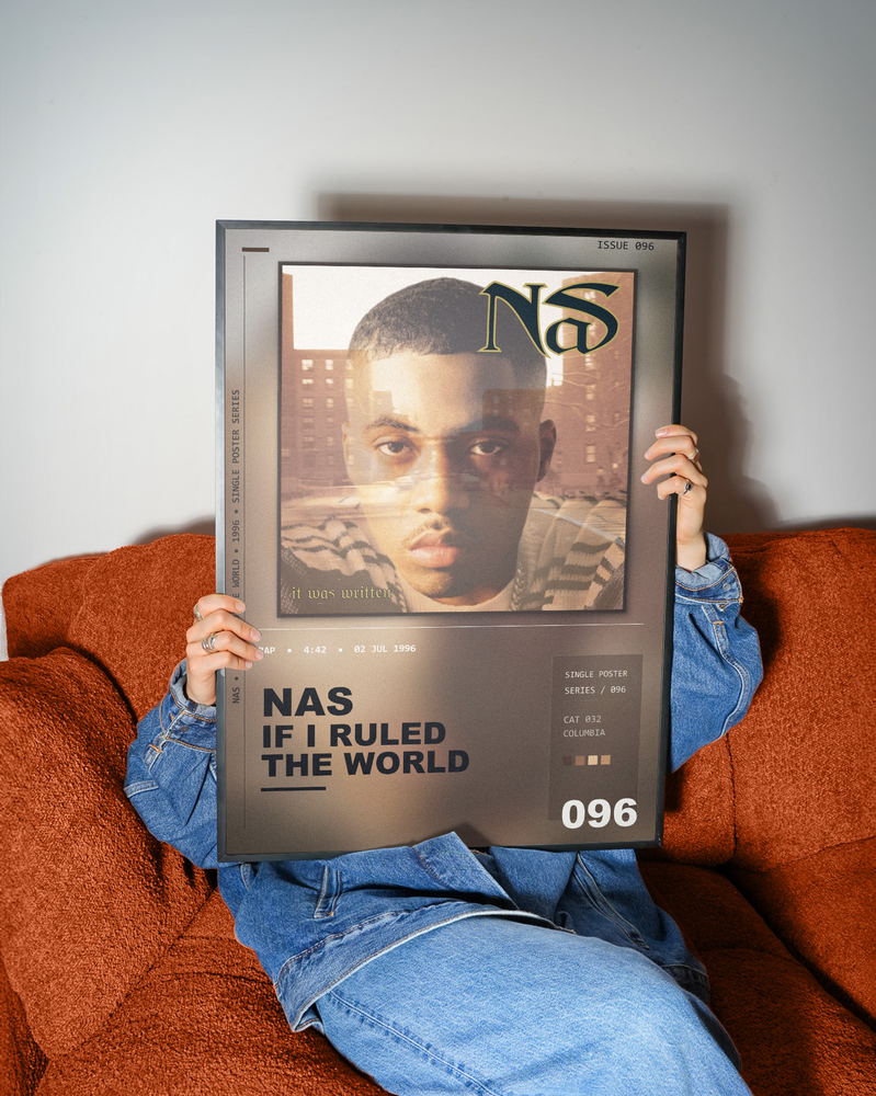 Music poster: Nas - If I Ruled the World Imagine That