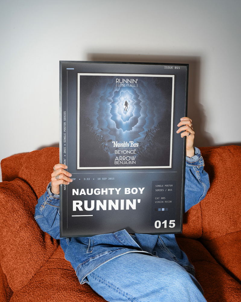 Music poster: Naughty Boy - Runnin Lose It All