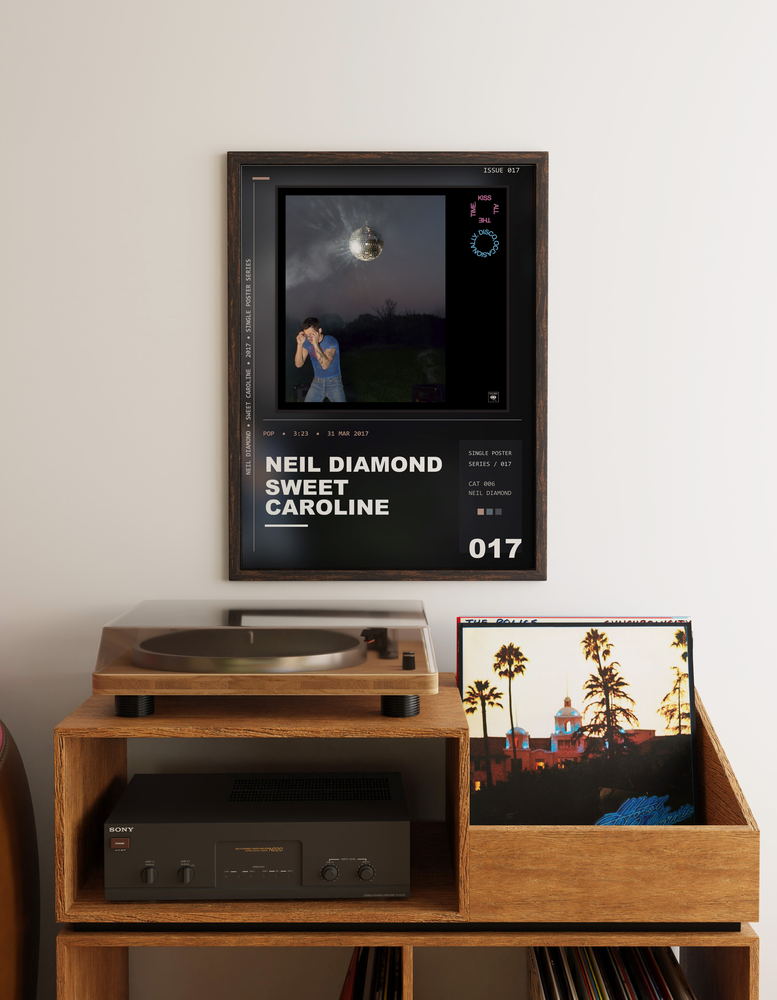 Music poster: Neil Diamond - Sweet Caroline