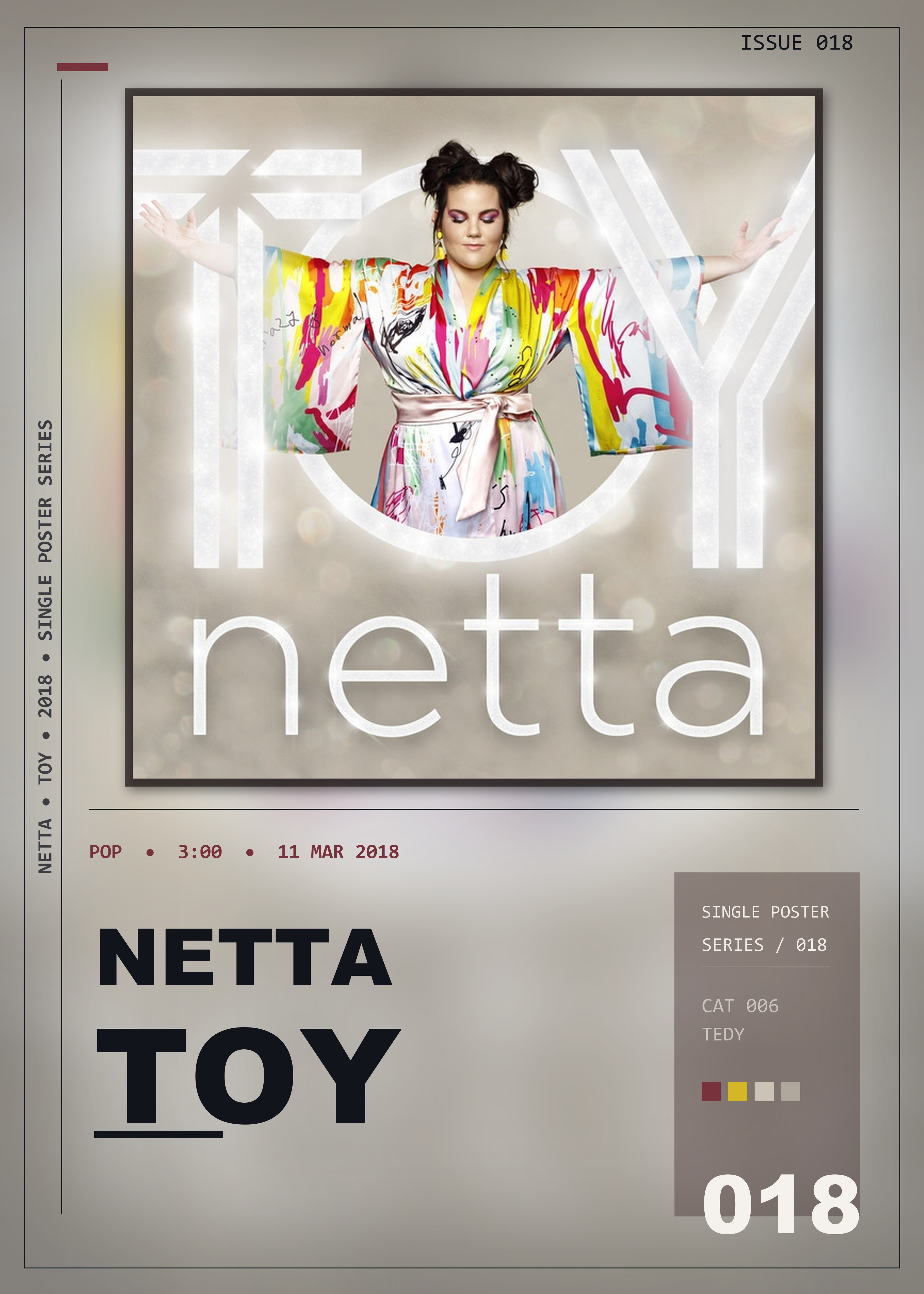 Music poster: Netta - Toy