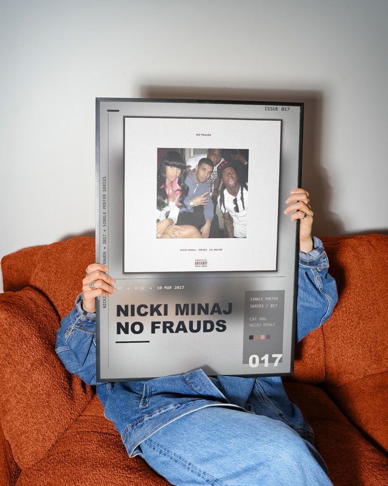 Music poster: Nicki Minaj - No Frauds