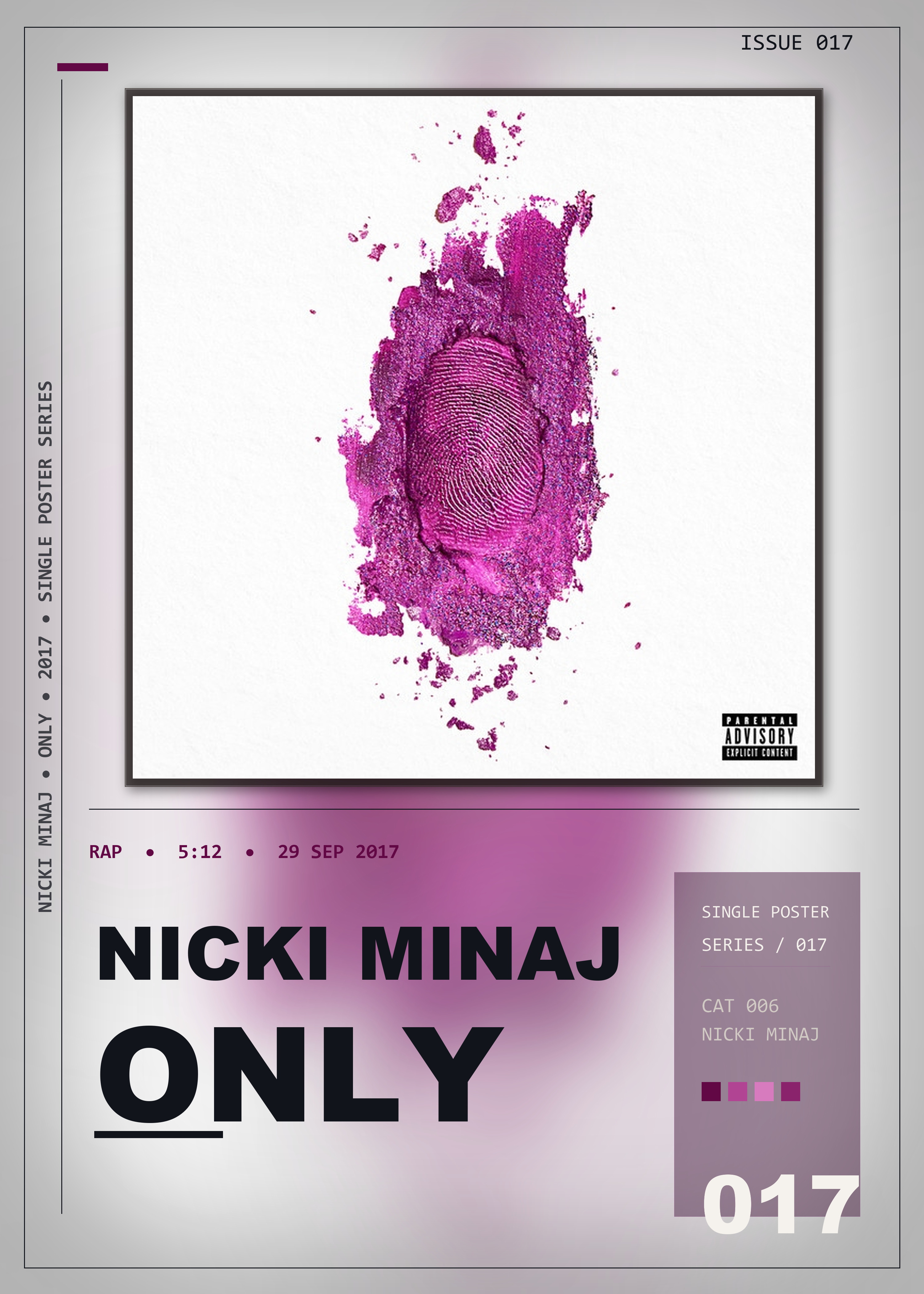 Music poster: Nicki Minaj - Only
