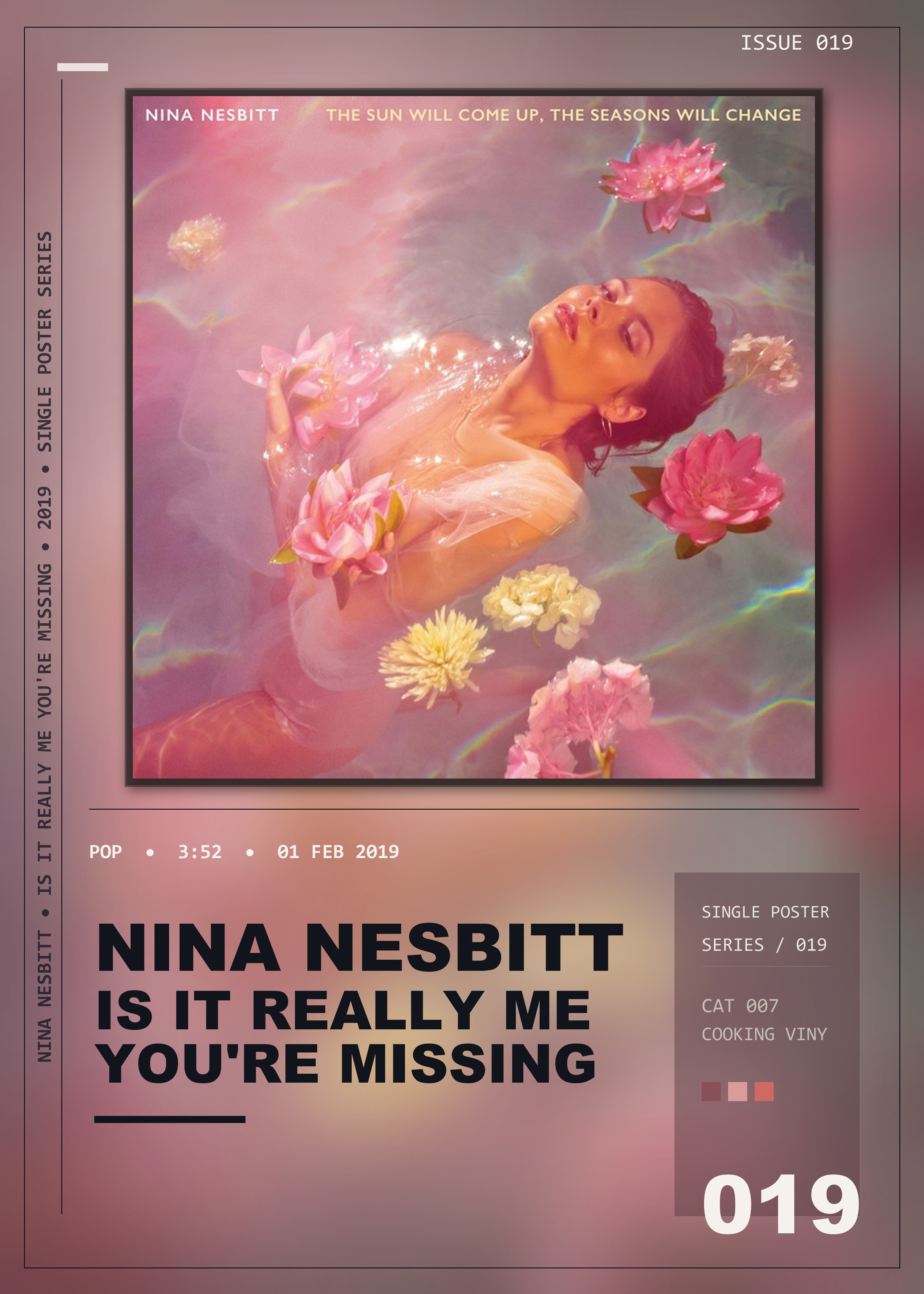 Music poster: Nina Nesbitt - Is It Really Me Youre Missing