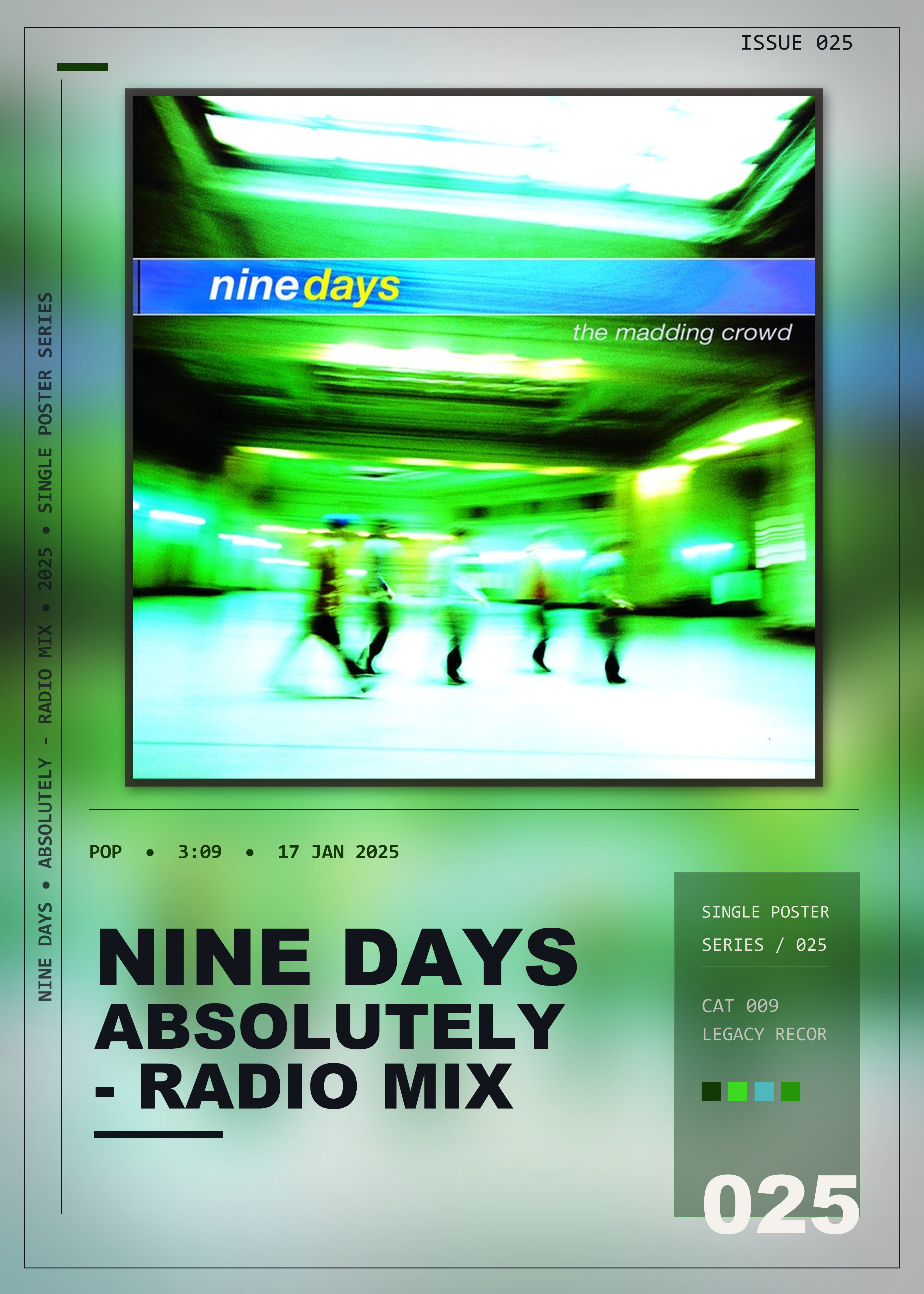Music poster: Nine Days - Absolutely Story of a Girl - Radio Mix