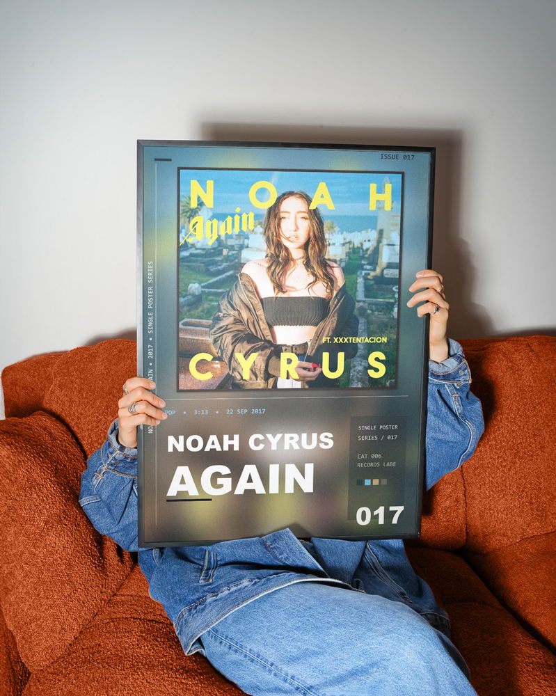 Music poster: Noah Cyrus - Again