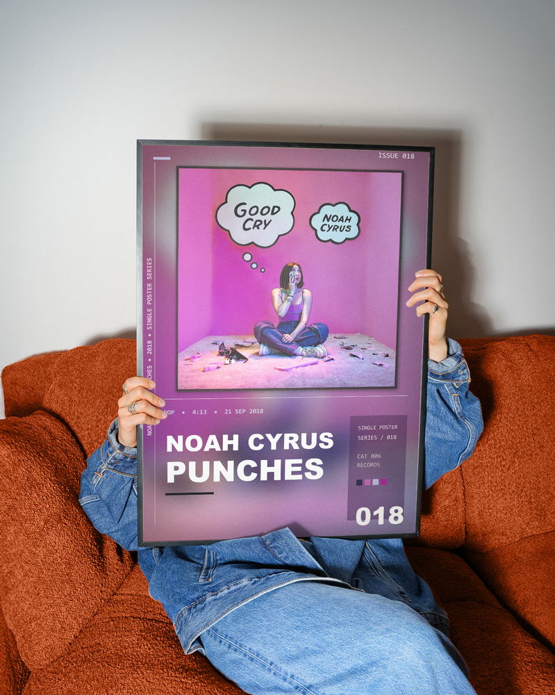 Music poster: Noah Cyrus - Punches with LP