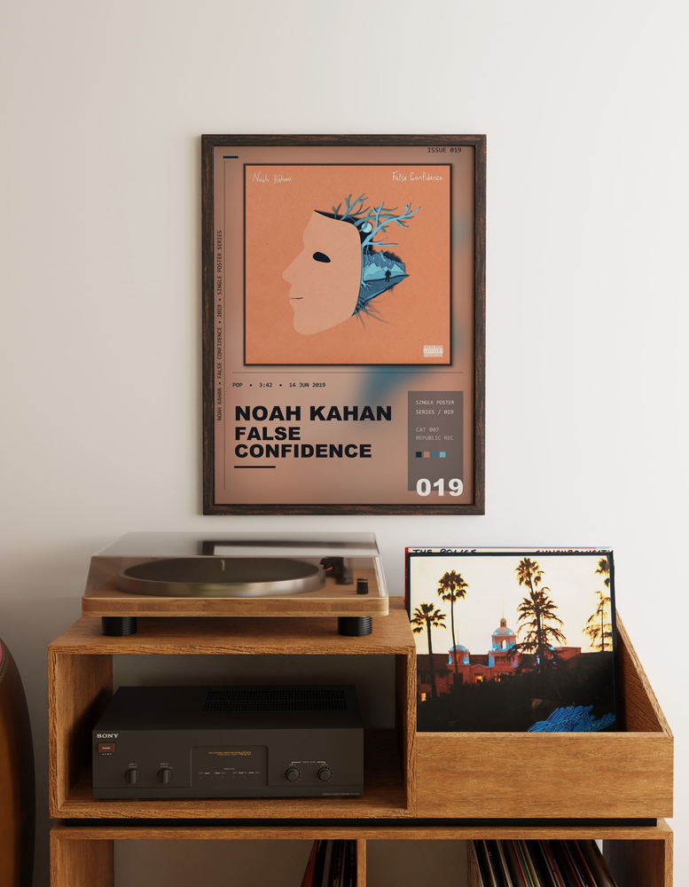 Music poster: Noah Kahan - False Confidence