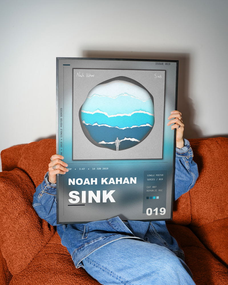 Music poster: Noah Kahan - Sink