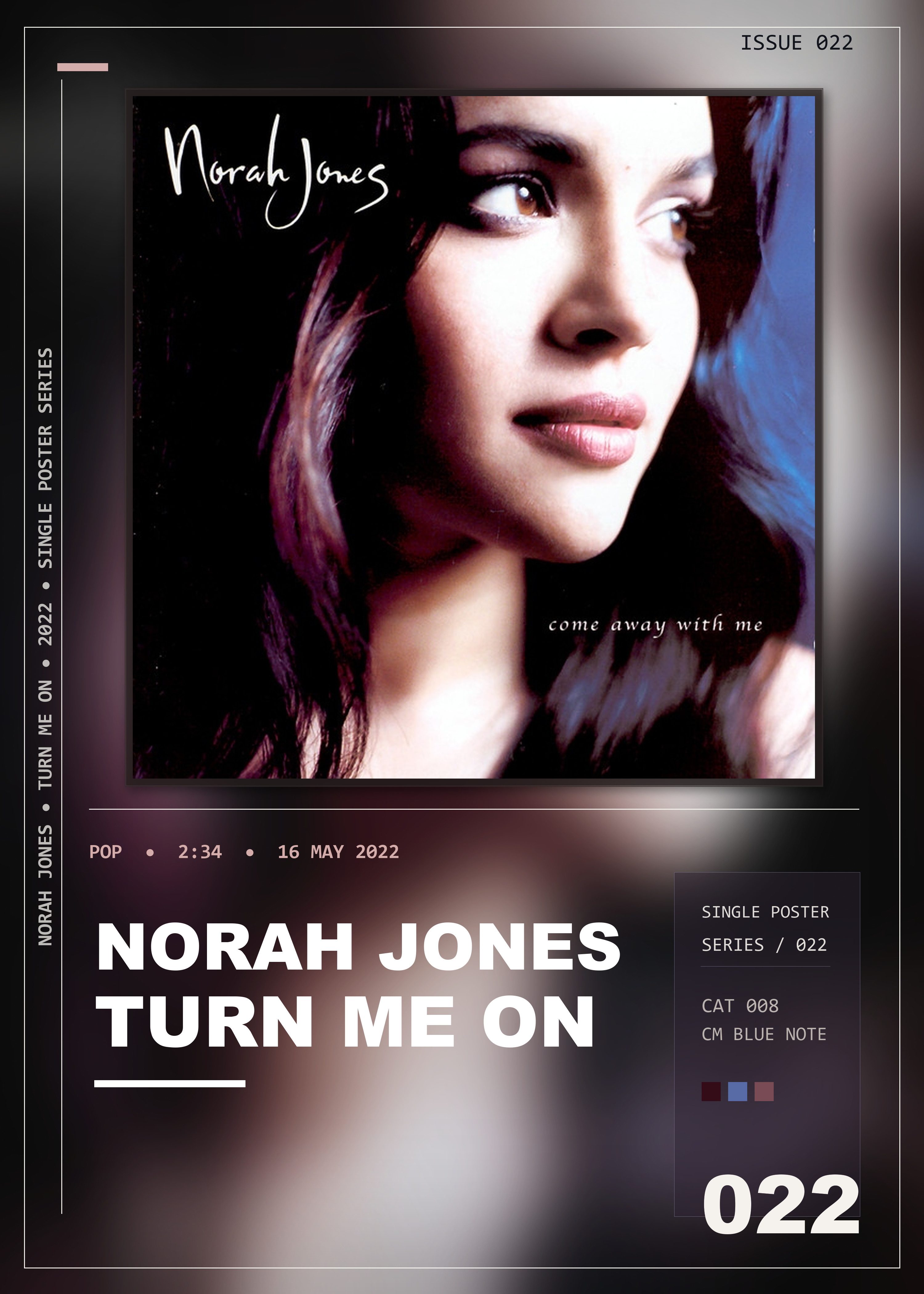 Music poster: Norah Jones - Turn Me On
