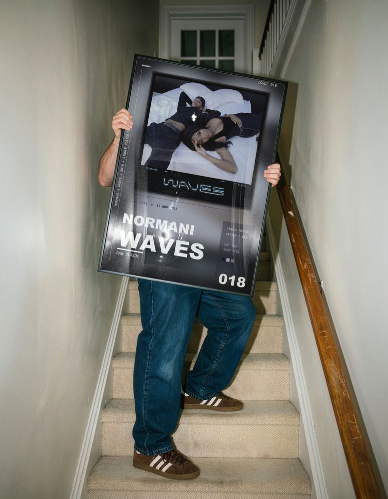 Music poster: Normani - Waves feat 6LACK