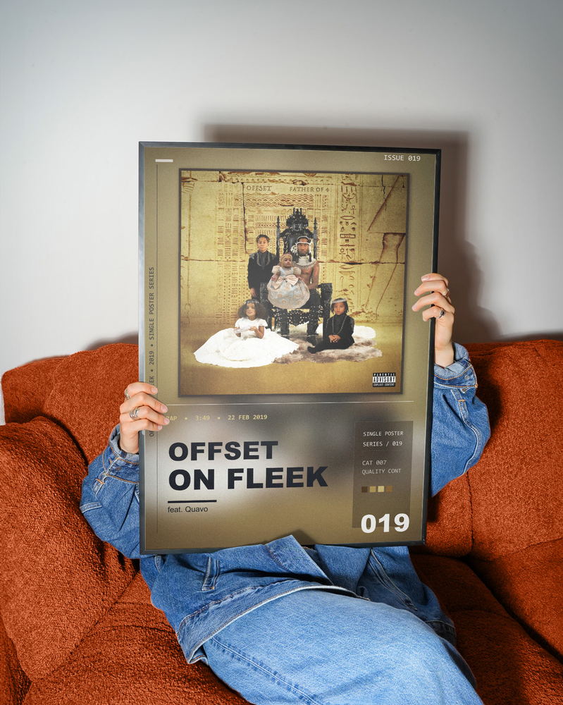 Music poster: Offset - On Fleek feat Quavo