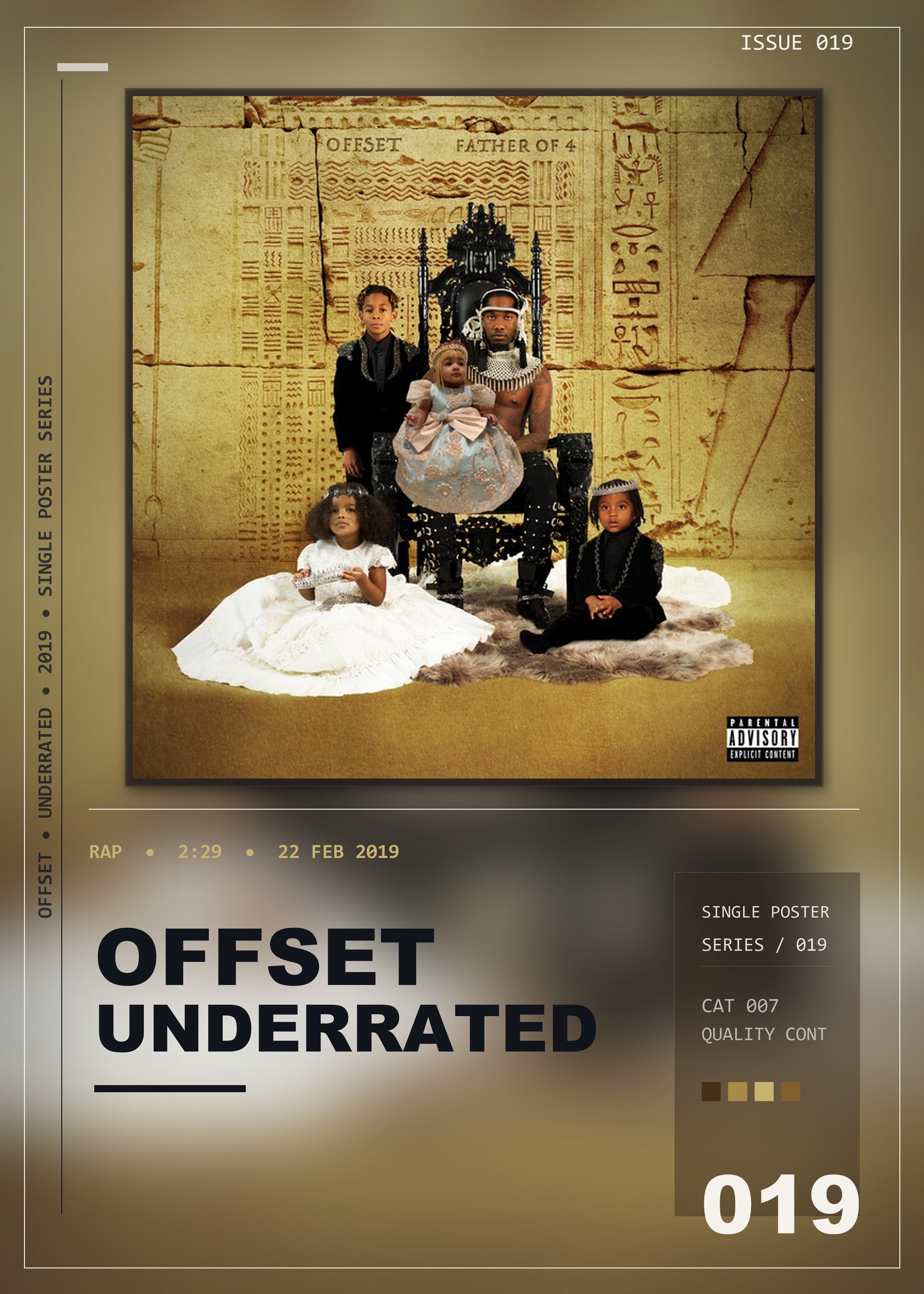 Music poster: Offset - Underrated