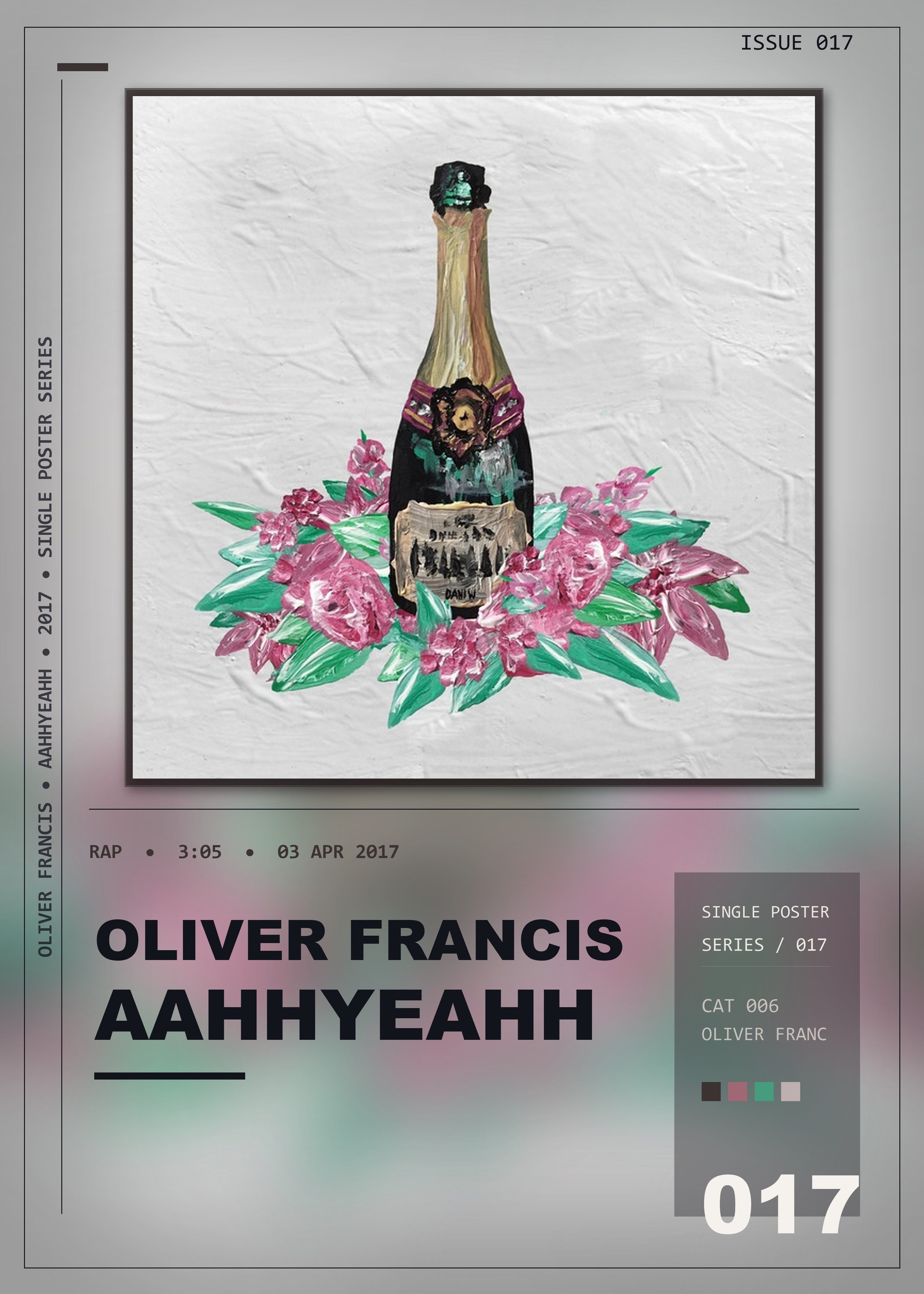 Music poster: Oliver Francis - Aahhyeahh