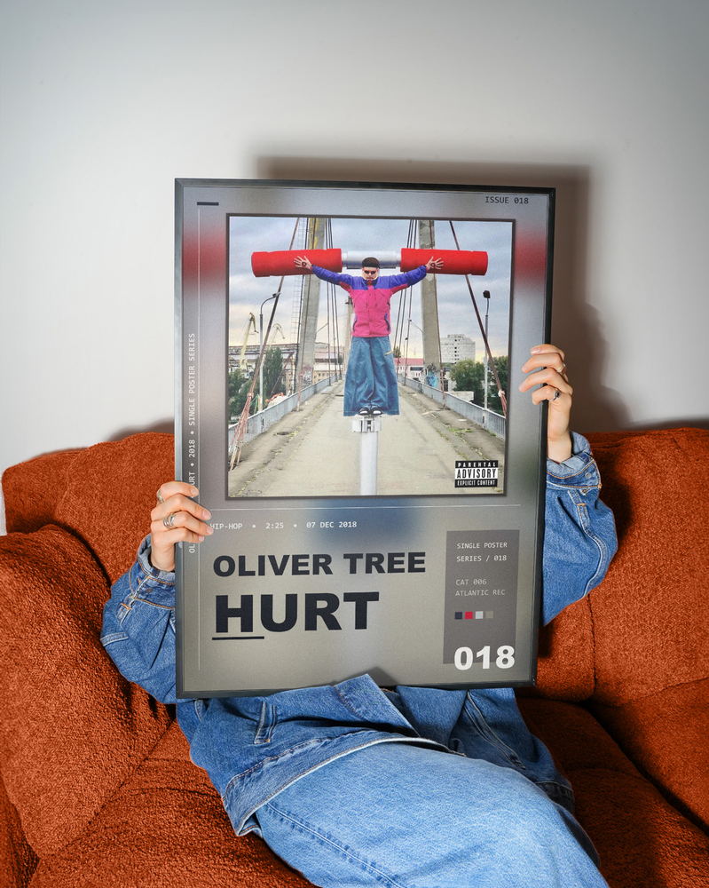Music poster: Oliver Tree - Hurt