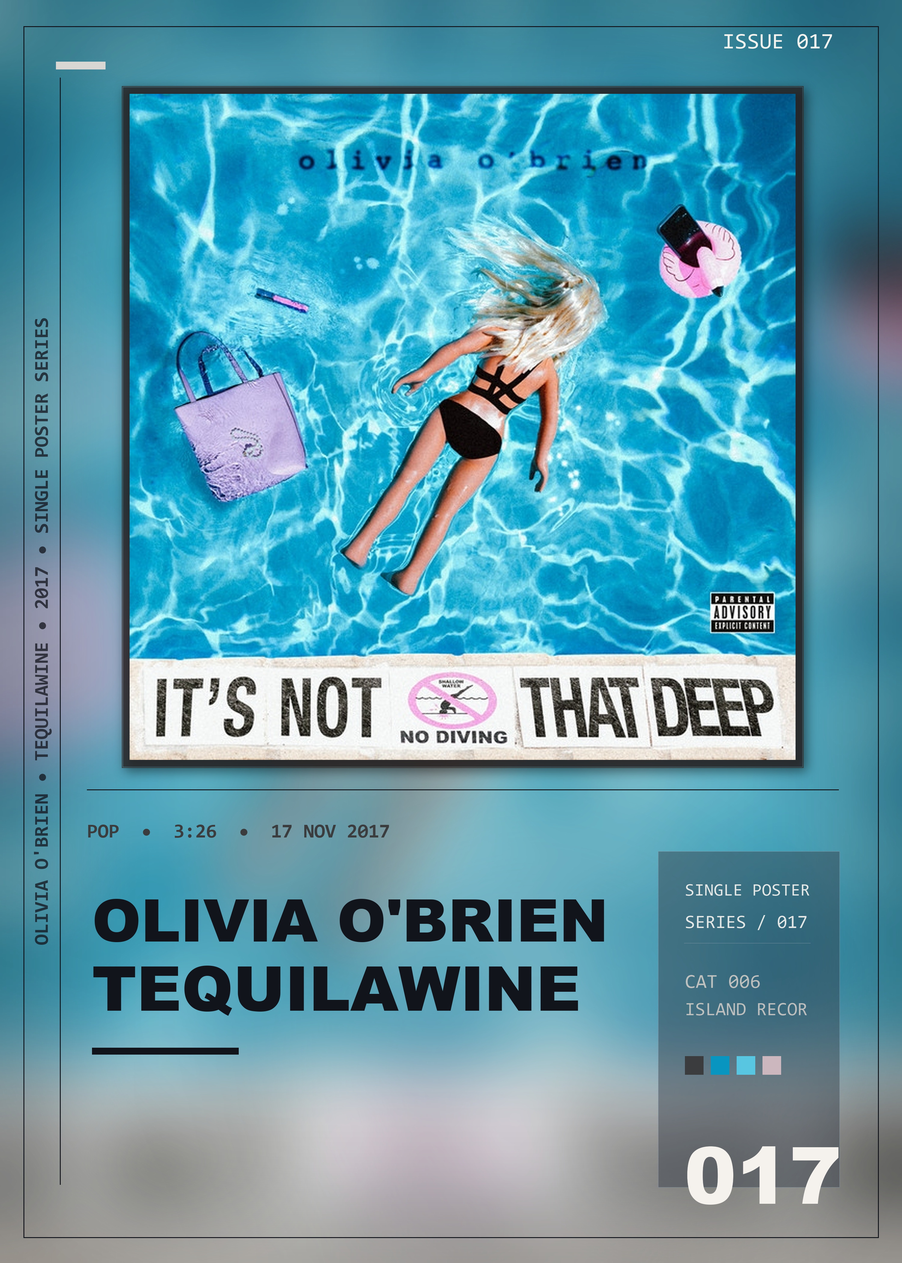 Music poster: Olivia OBrien - Tequilawine