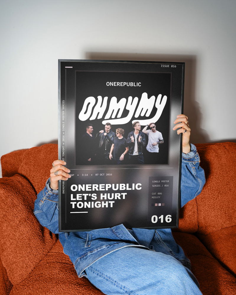 Music poster: OneRepublic - Lets Hurt Tonight