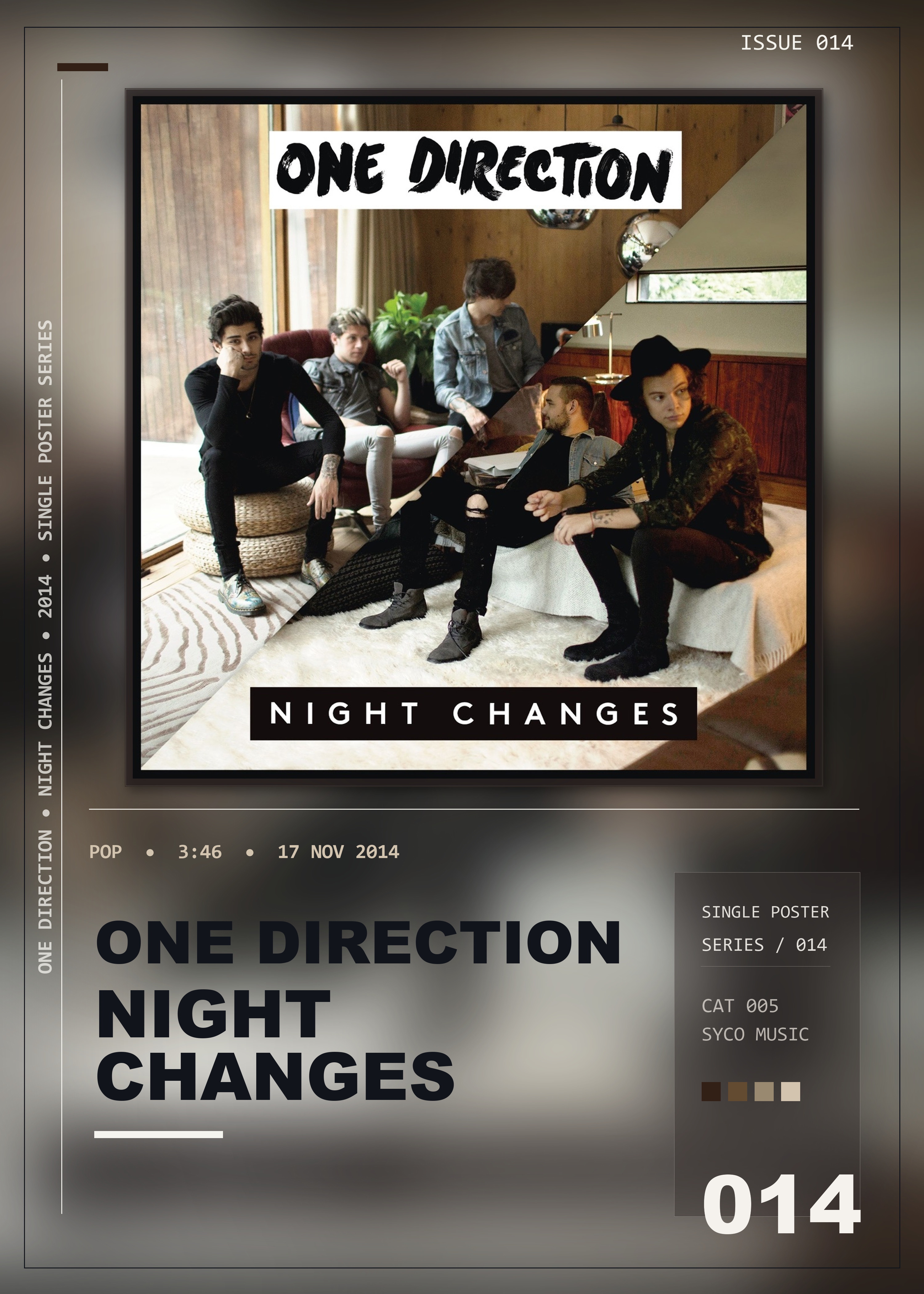 Music poster: One Direction - Night Changes