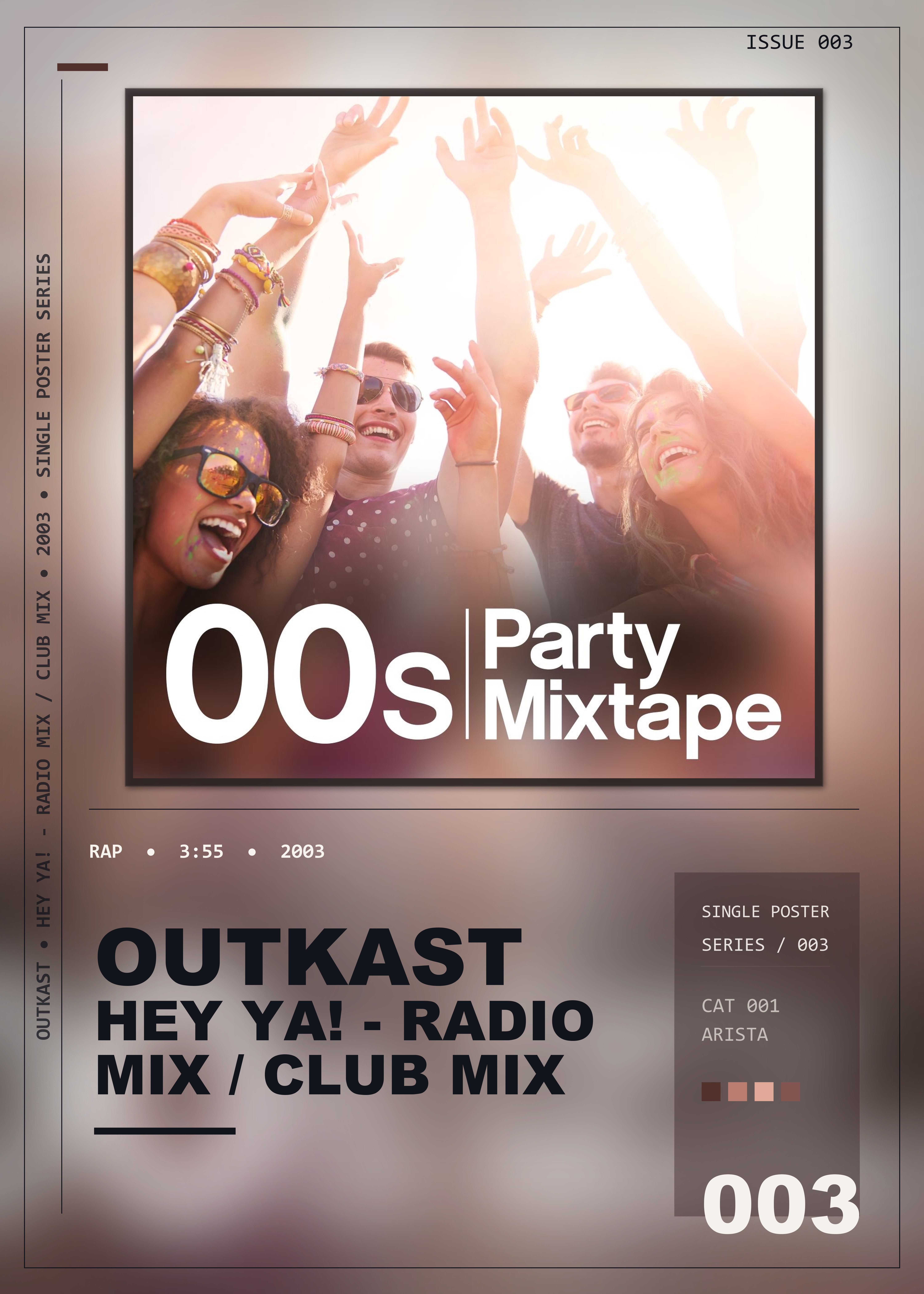 Music poster: OutKast - Hey Ya - Radio Mix Club Mix