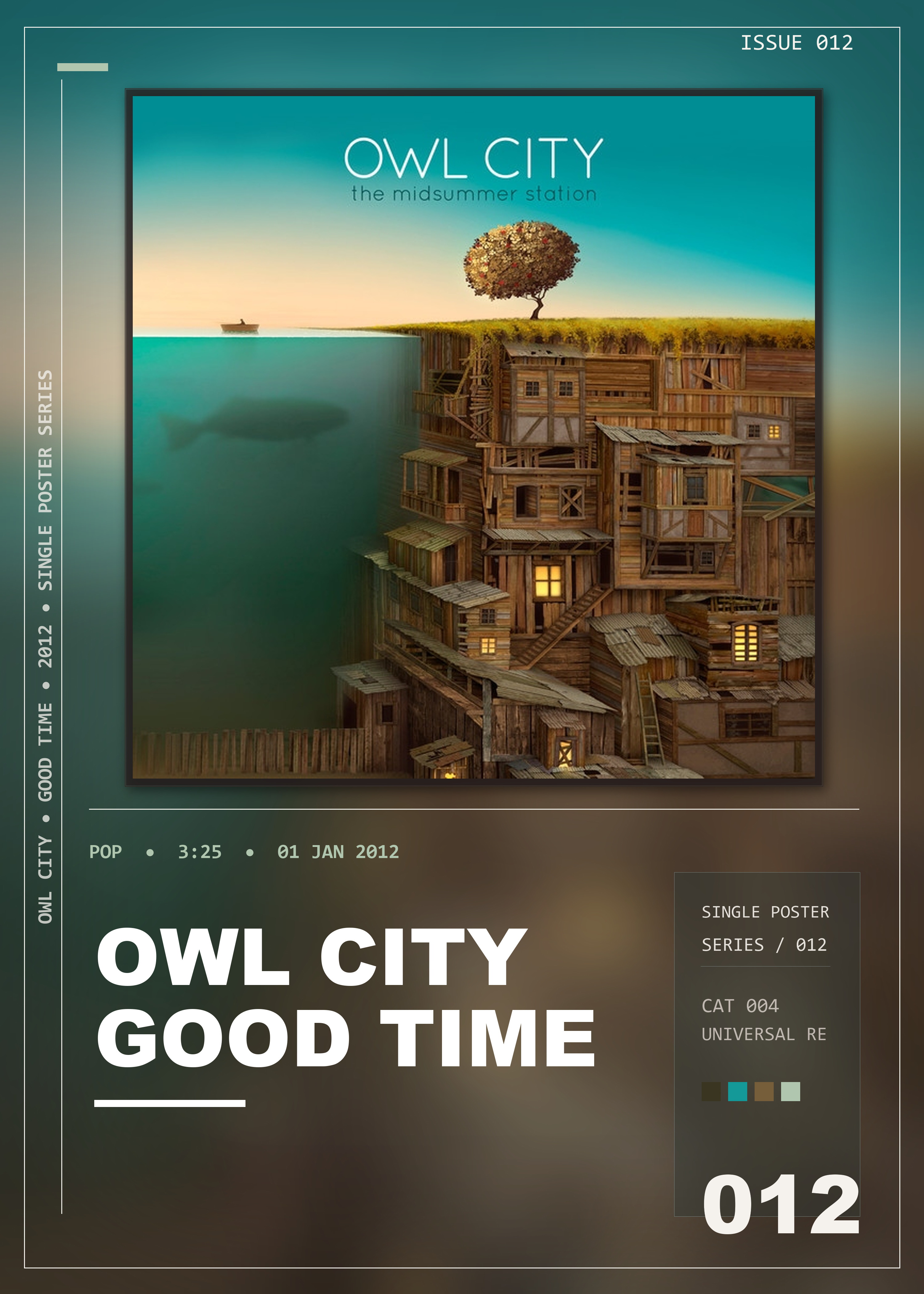 Music poster: Owl City - Good Time